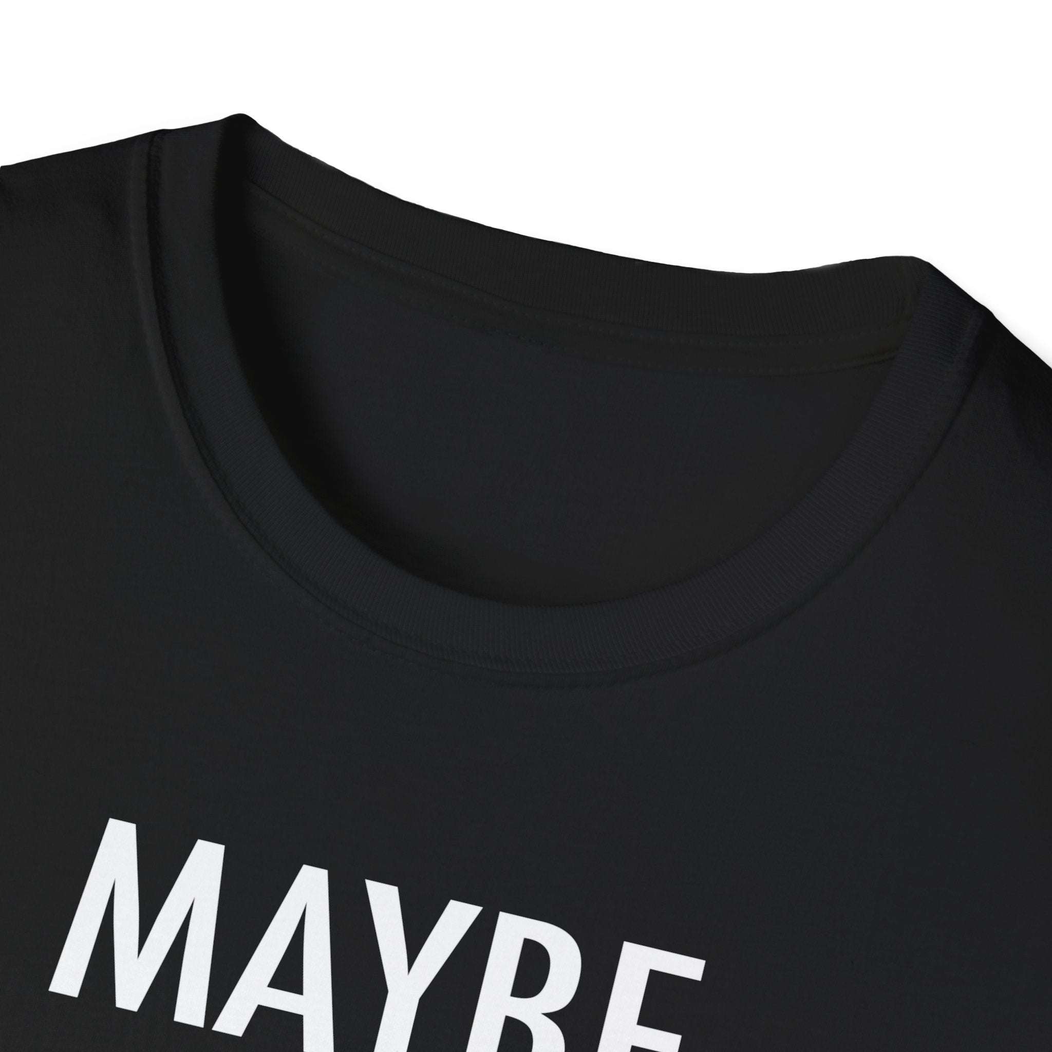 "Maybe Today, Satan" Dark Humor T-Shirt – Funny and Sarcastic Graphic Tee - Deez Teez
