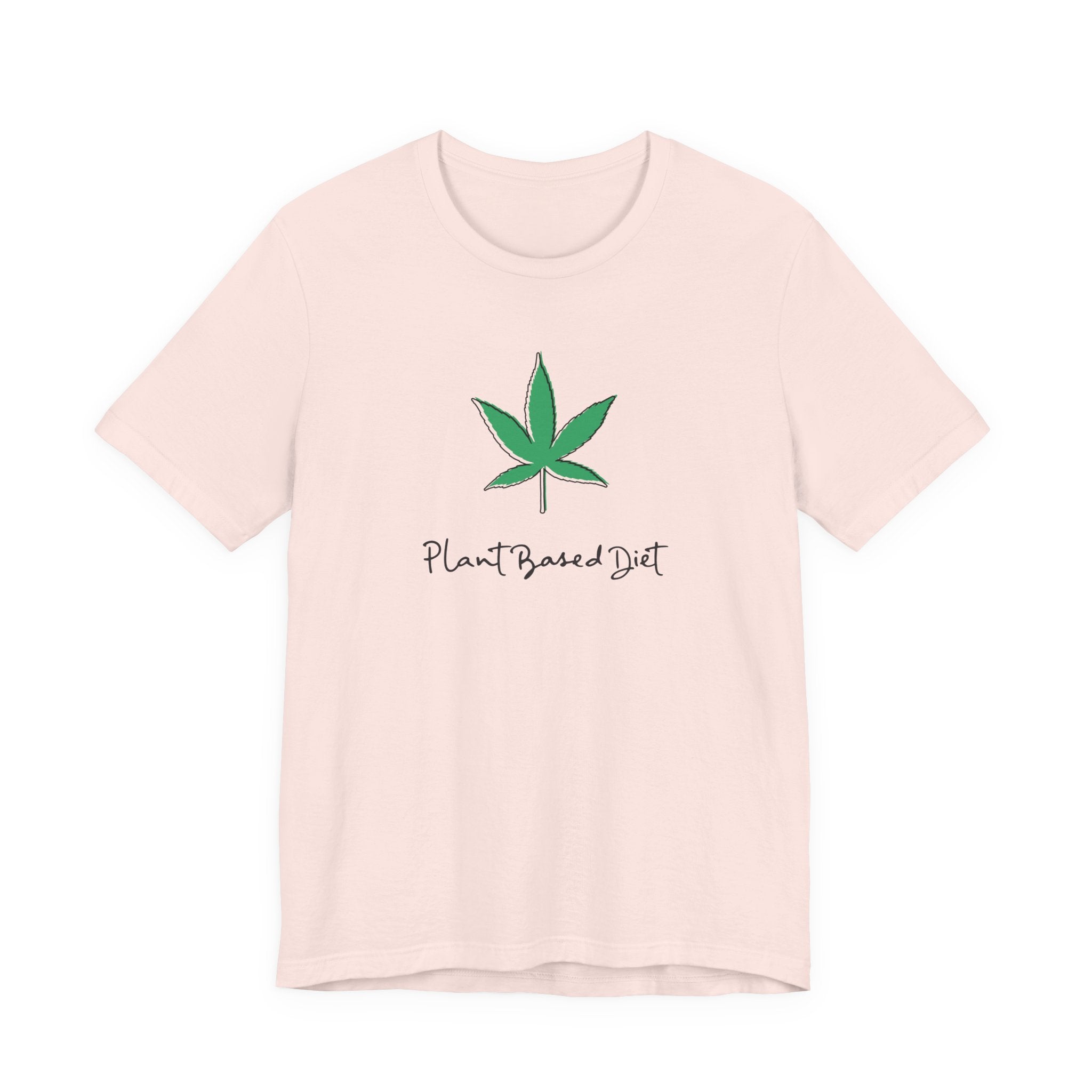 Plant Based Diet Cannabis T-Shirt - Deez Teez