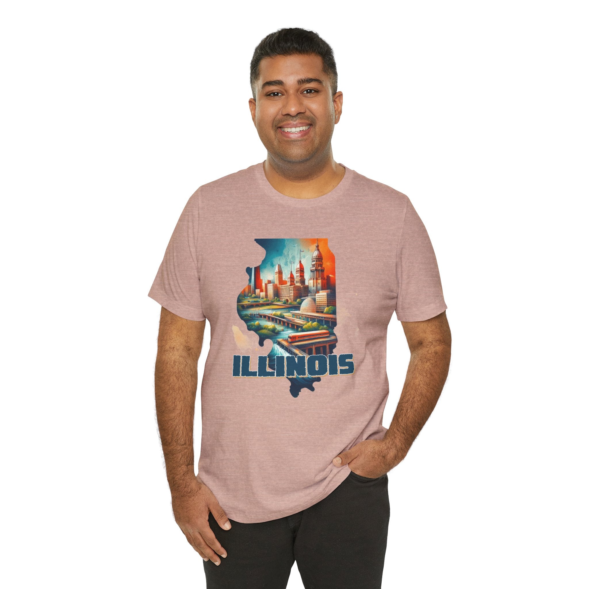Illinois State Pride Tee - Deez Teez