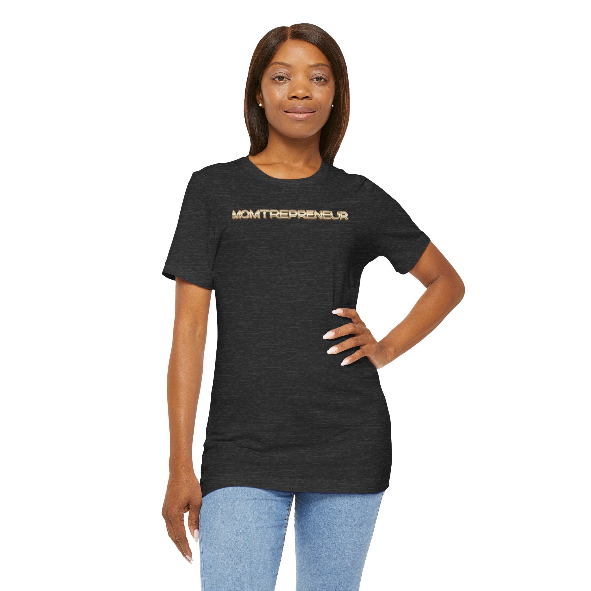 Momtrepreneur T-Shirt | Empowered Mom Business Owner Tee - Deez Teez