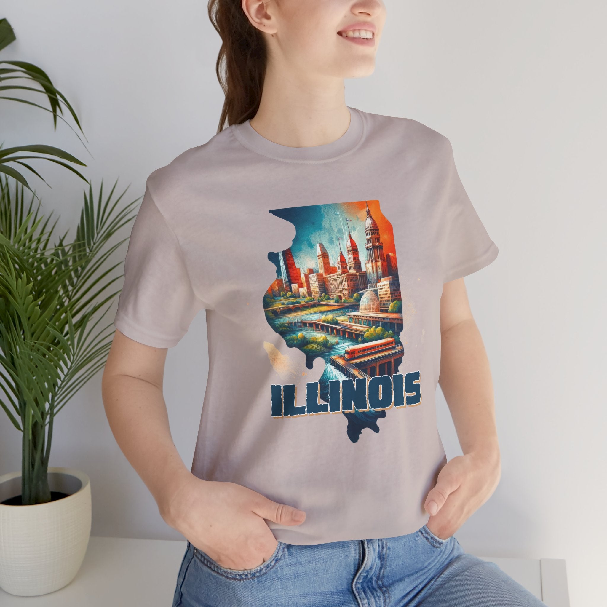 Illinois State Pride Tee - Deez Teez