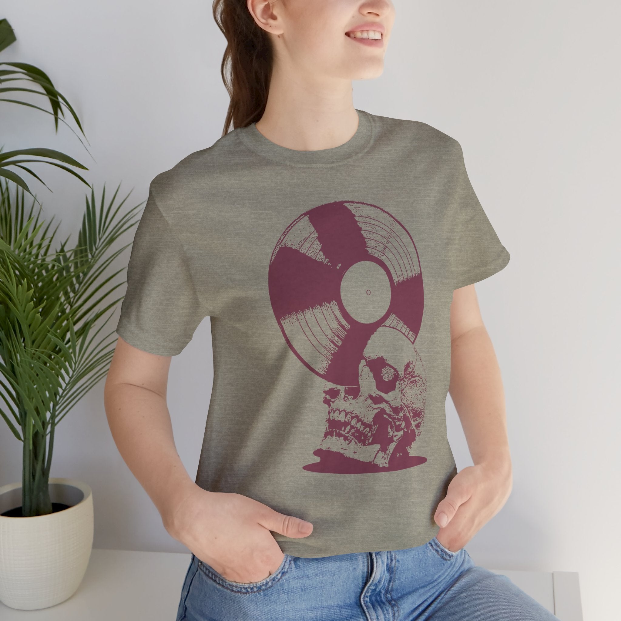 Crackin' Skulls Music Album Tee | Music Blows Your Mind Tee - Deez Teez