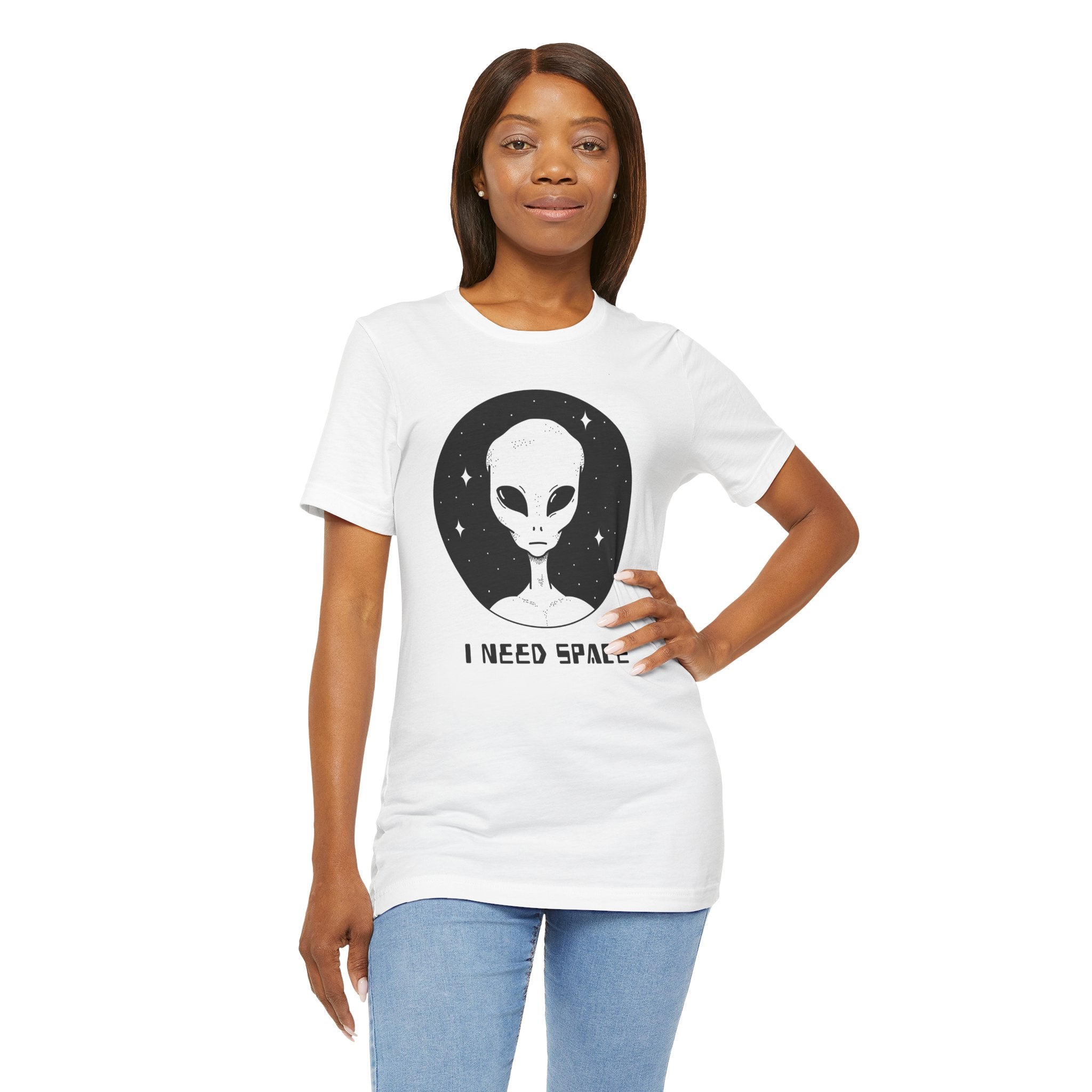 I Need Space Alien Graphic T-Shirt - Deez Teez