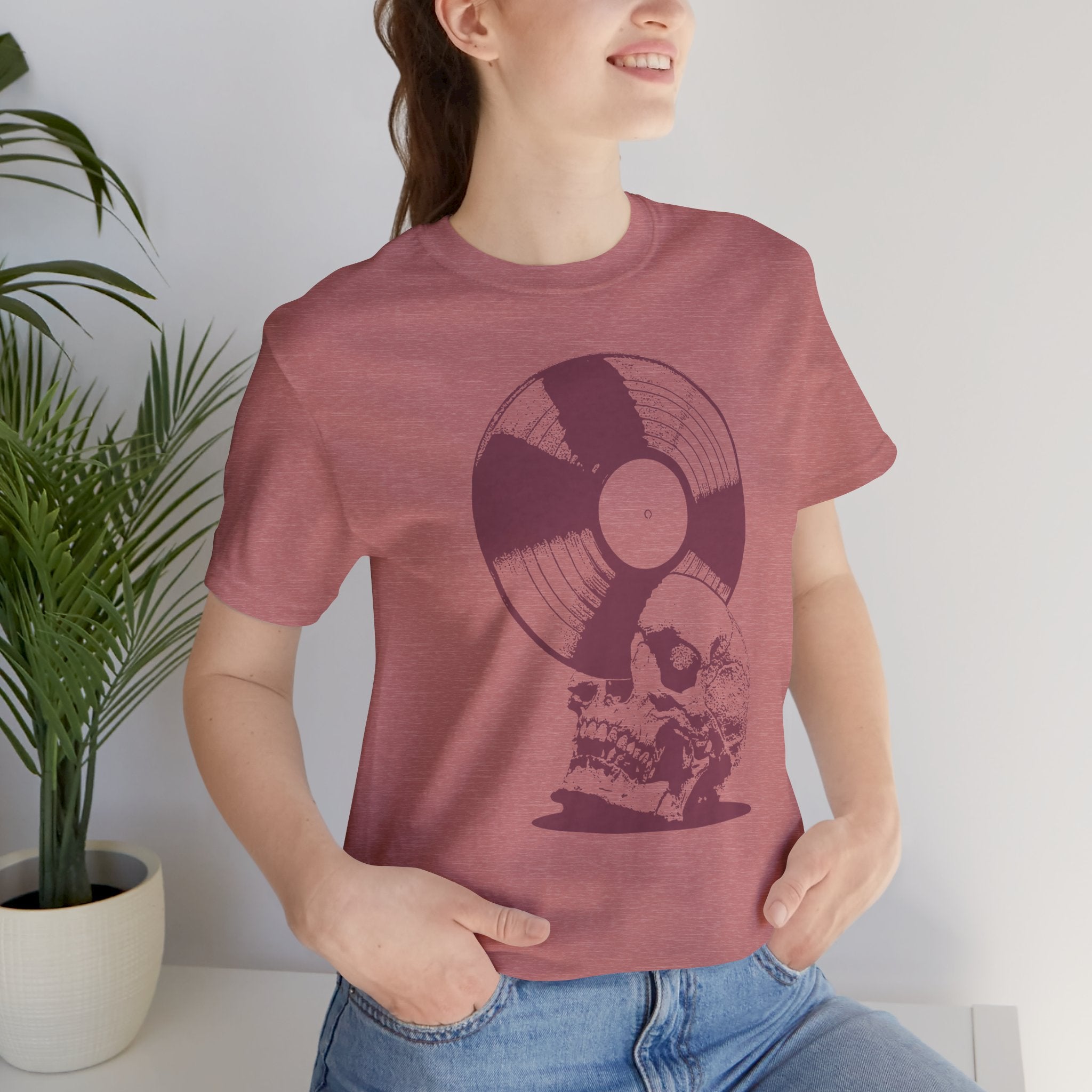 Crackin' Skulls Music Album Tee | Music Blows Your Mind Tee - Deez Teez
