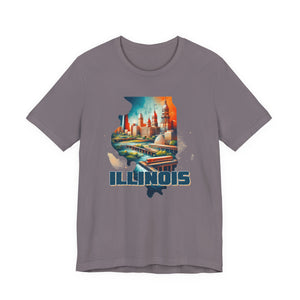 Illinois State Pride Tee - Deez Teez