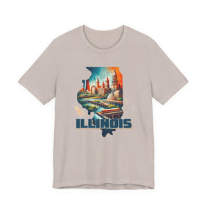 Illinois State Pride Tee - Deez Teez