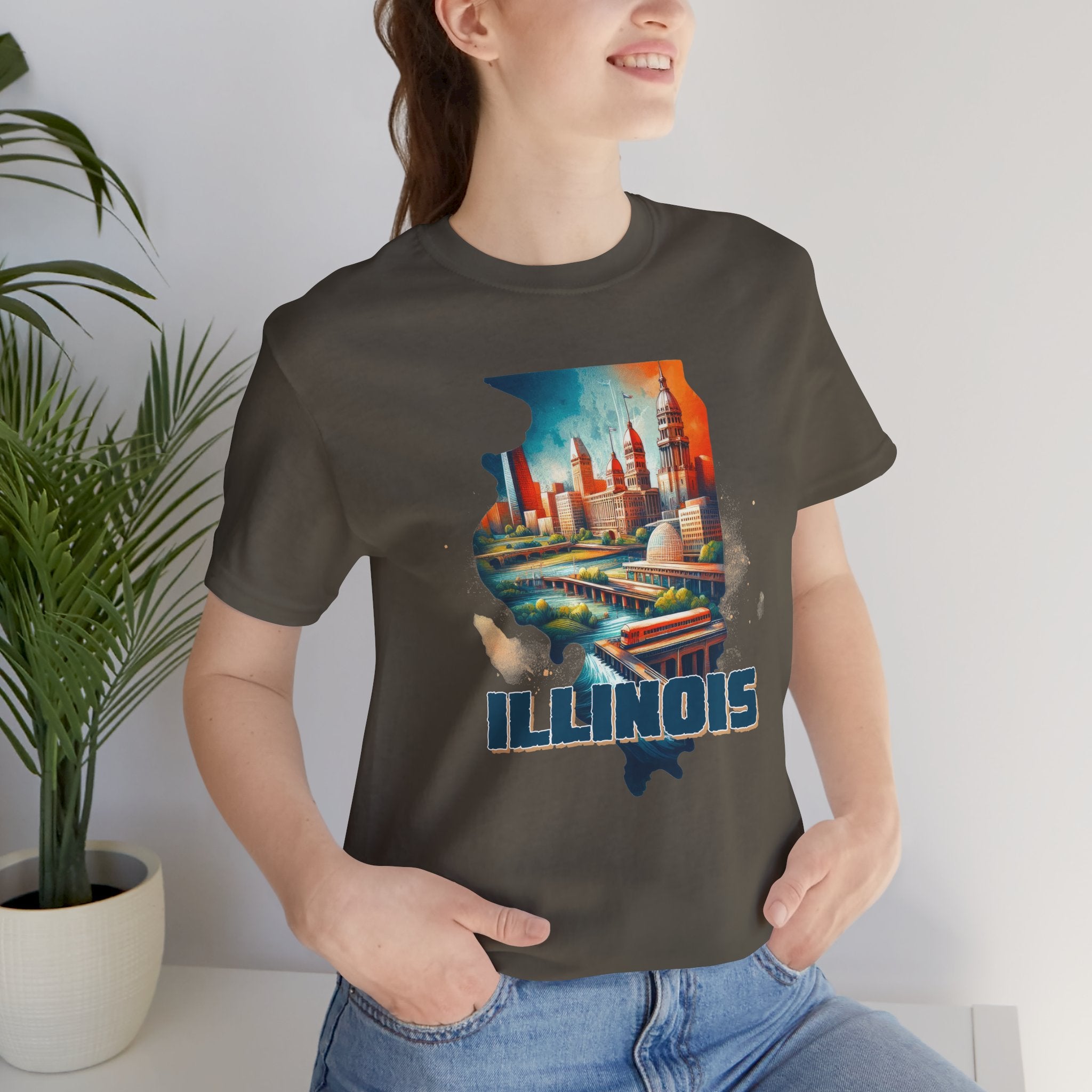 Illinois State Pride Tee - Deez Teez