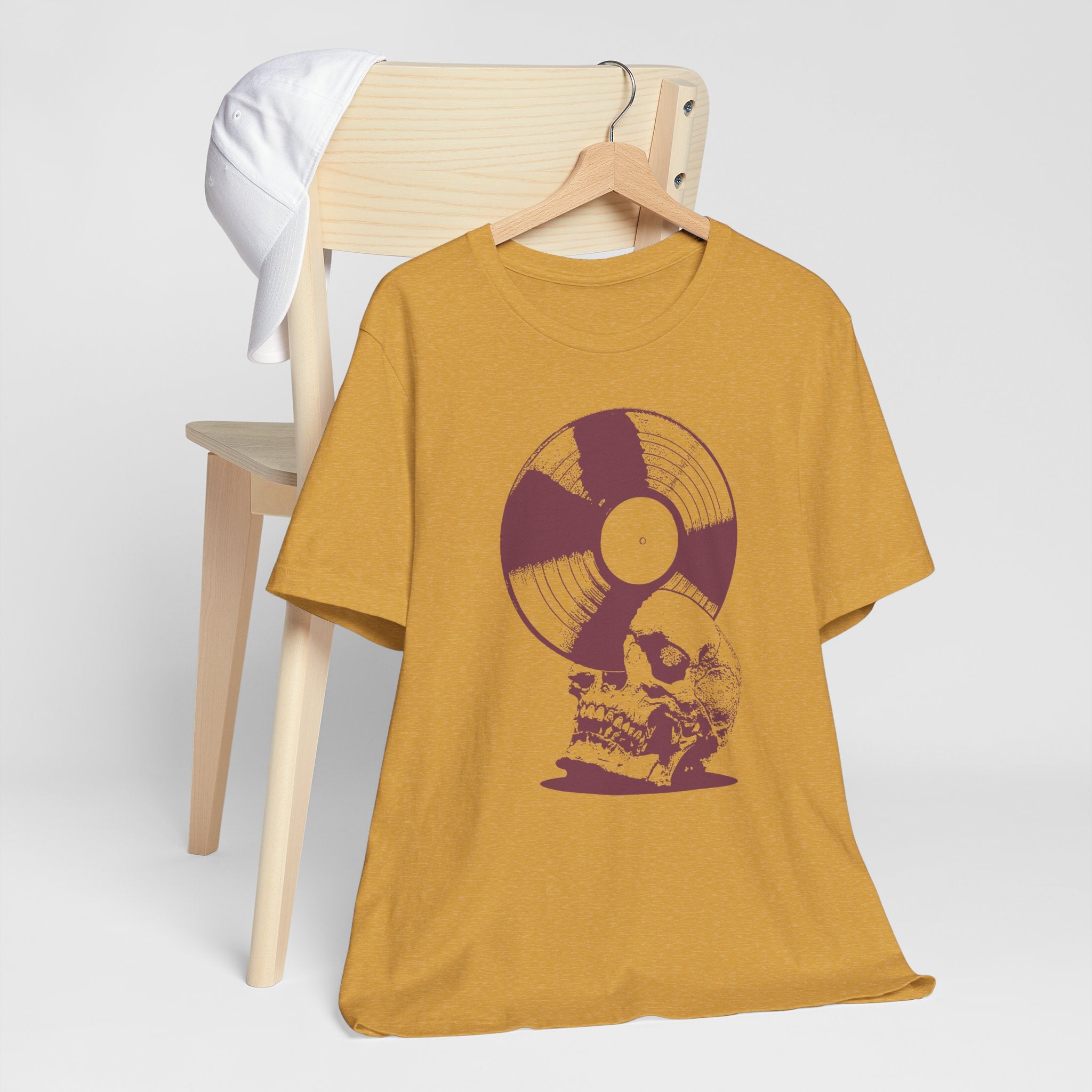 Crackin' Skulls Music Album Tee | Music Blows Your Mind Tee - Deez Teez