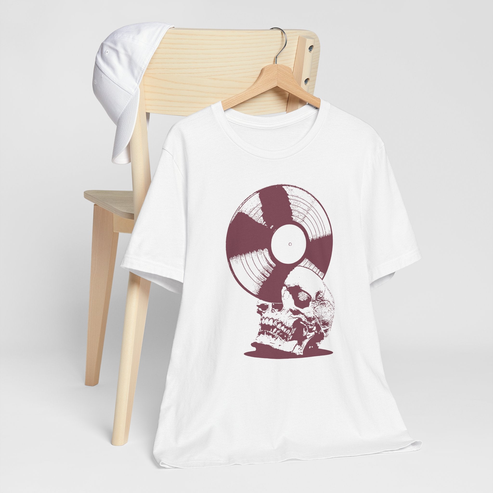 Crackin' Skulls Music Album Tee | Music Blows Your Mind Tee - Deez Teez