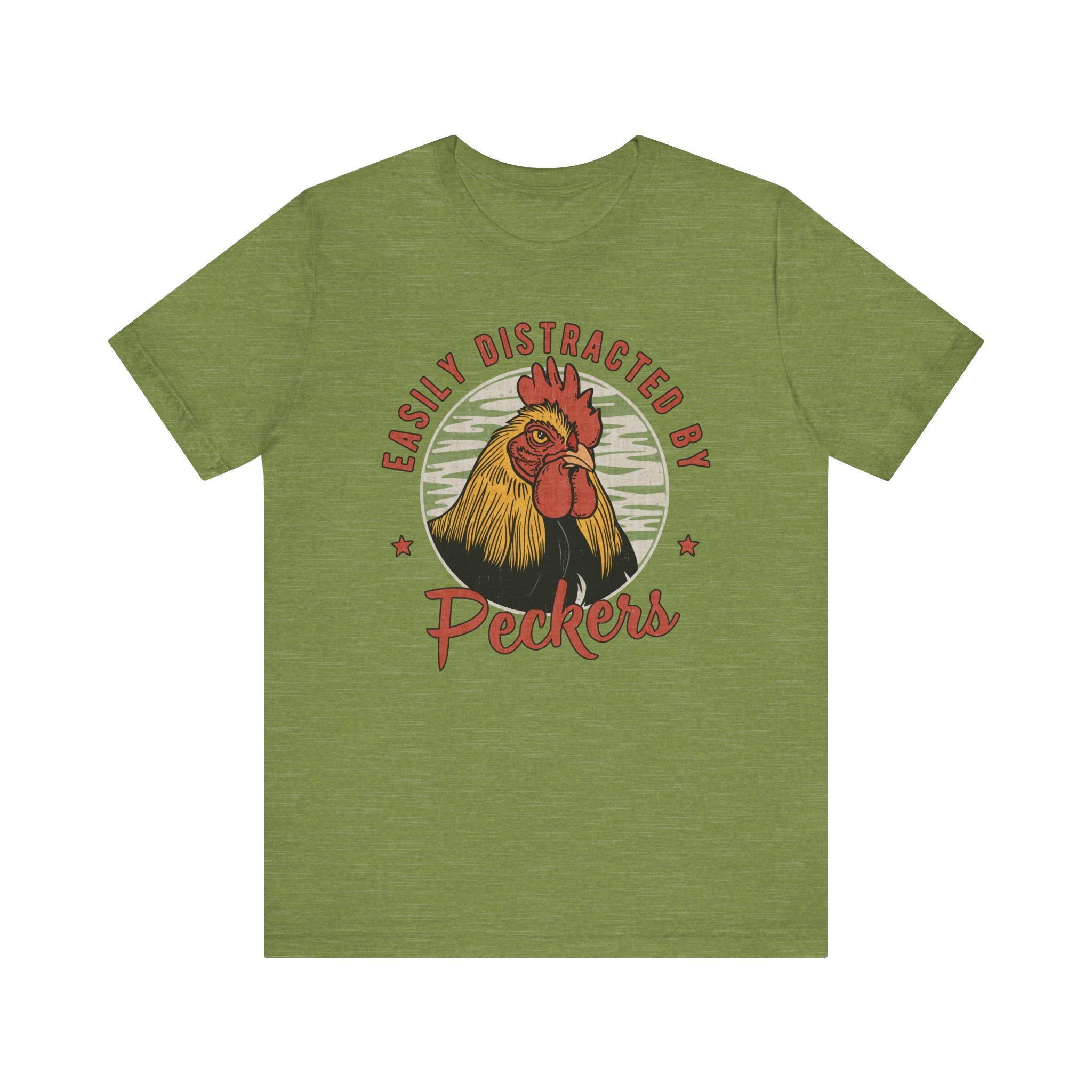'Easily Distracted by Peckers' T-Shirt - Deez Teez