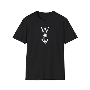 W Anchor "Wanker" T-Shirt | Nautical Humor Tee - Deez Teez