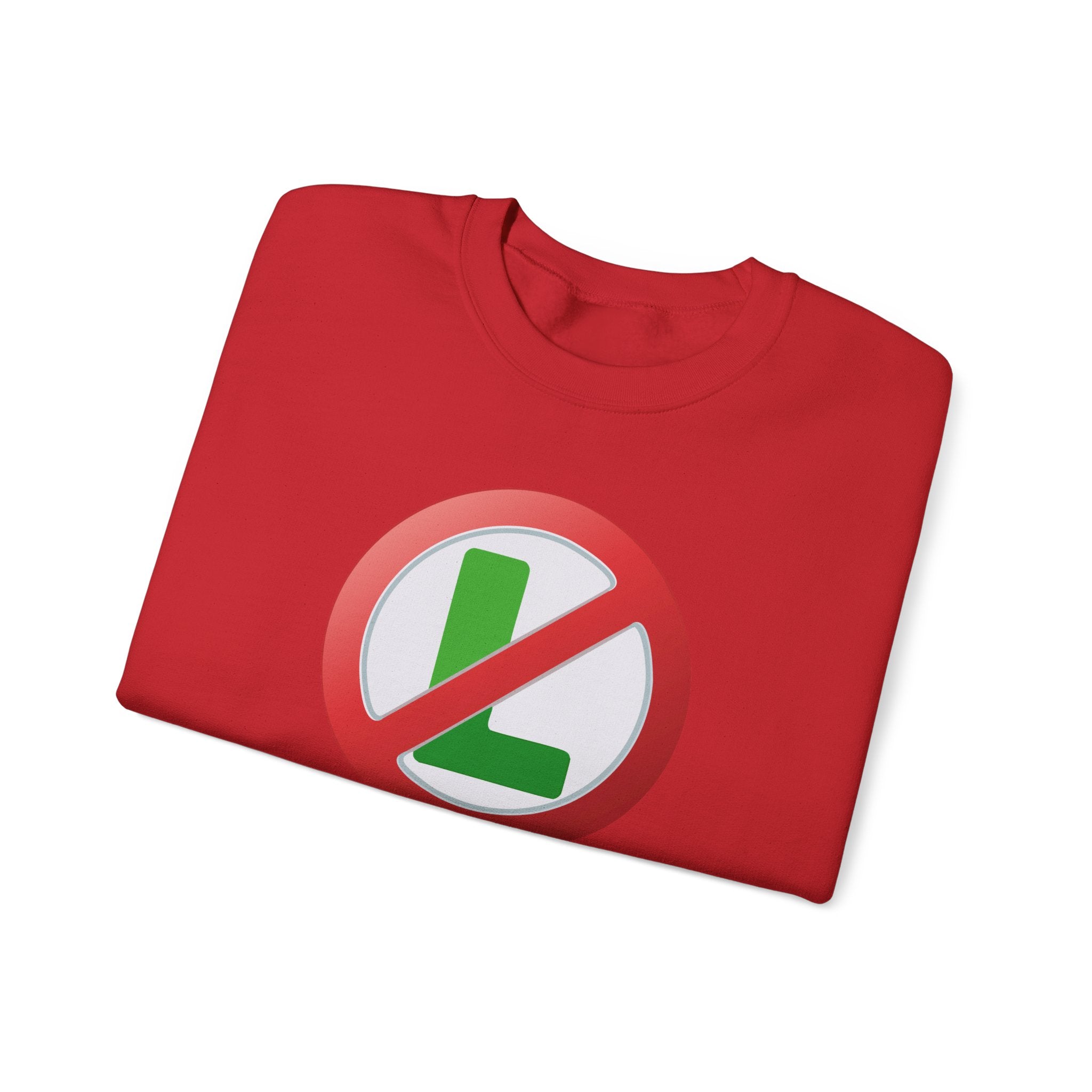 "No L" Christmas Sweatshirt | Funny Noel Pun Design - Deez Teez