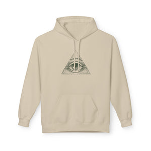 Illuminati Eye Hoodie | Mysterious All-Seeing Eye Design - Deez Teez