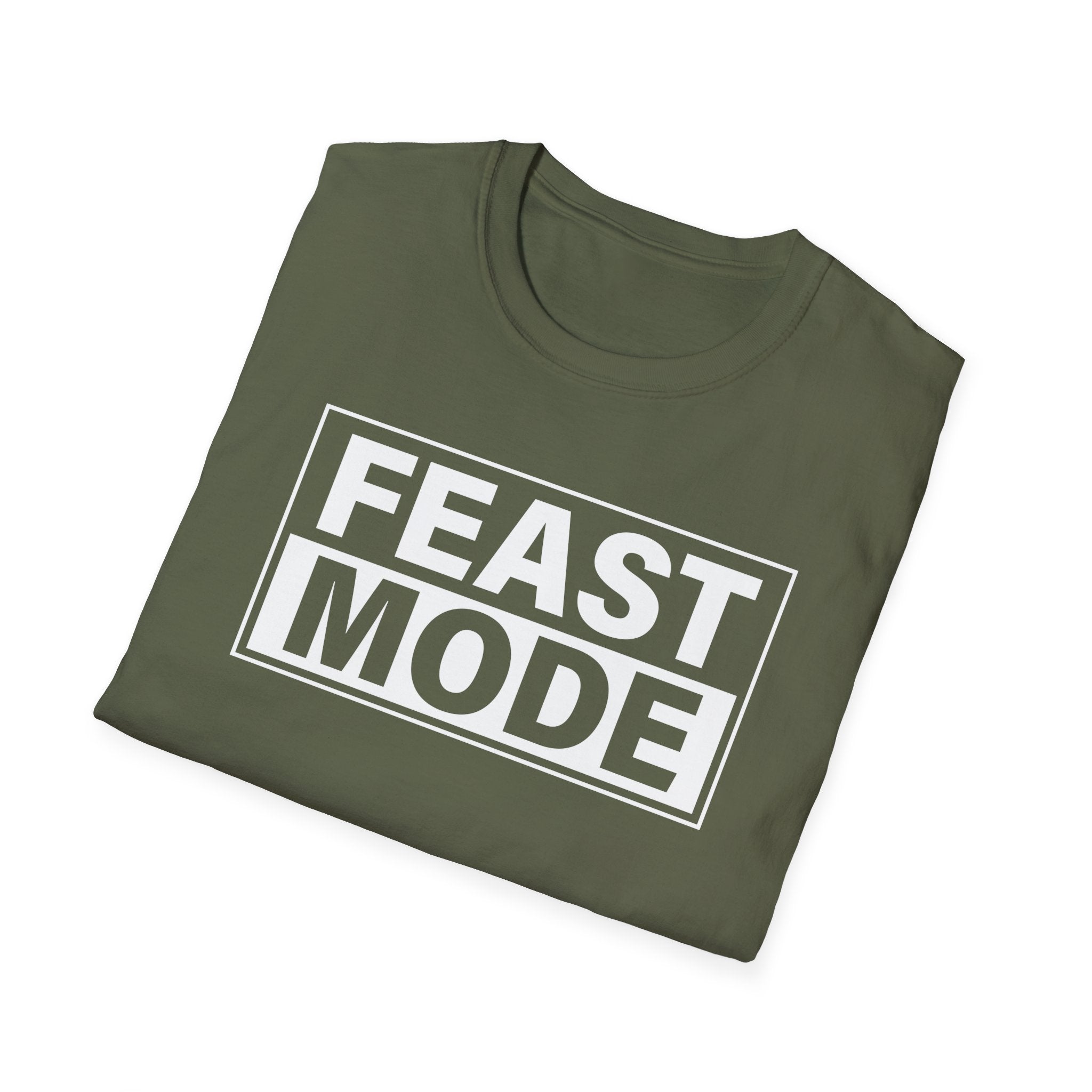 "Feast Mode" T-Shirt – Perfect for Buffet Kings, Holiday Feasts, and Family Dinners - Deez Teez