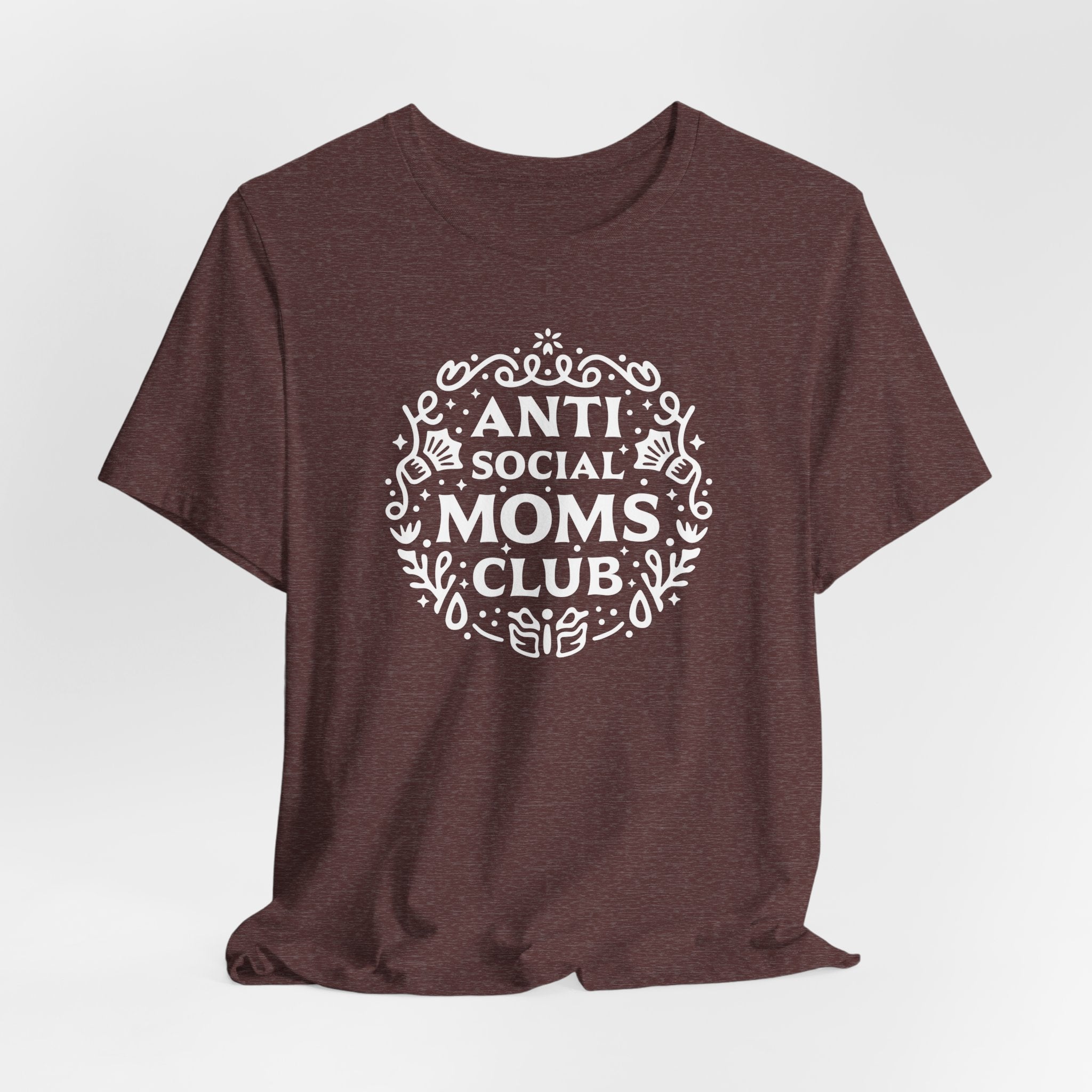 Anti-Social Moms Club T-Shirt | Funny Introvert Mom Tee - Deez Teez
