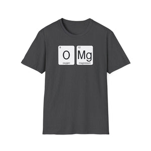 'OMG' Periodic Table Humor T-Shirt | Oxygen Magnesium Elemental Humor Tee - Deez Teez
