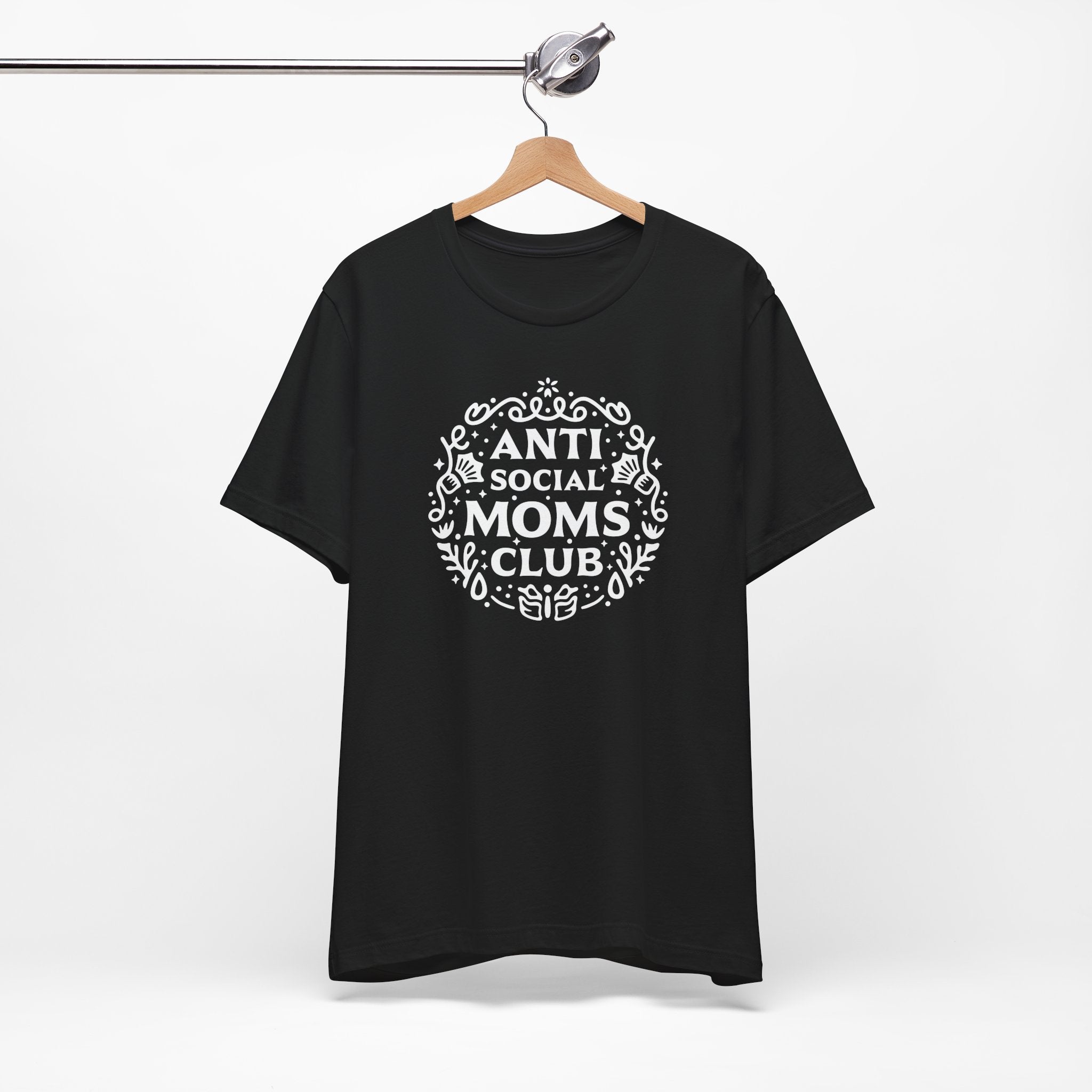 Anti-Social Moms Club T-Shirt | Funny Introvert Mom Tee - Deez Teez