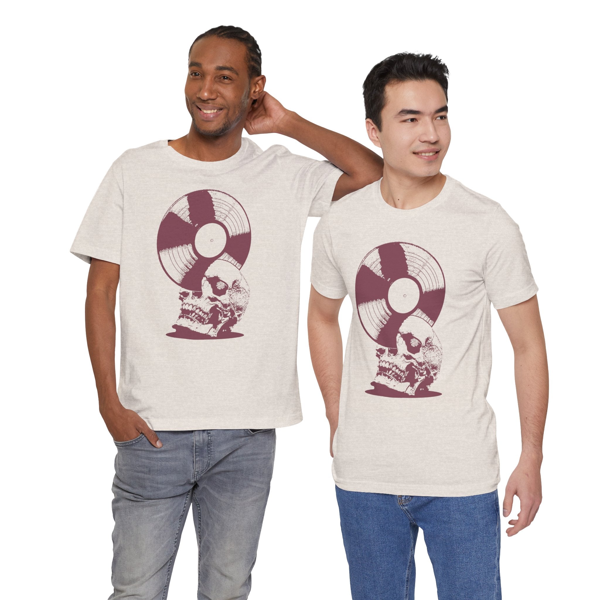 Crackin' Skulls Music Album Tee | Music Blows Your Mind Tee - Deez Teez