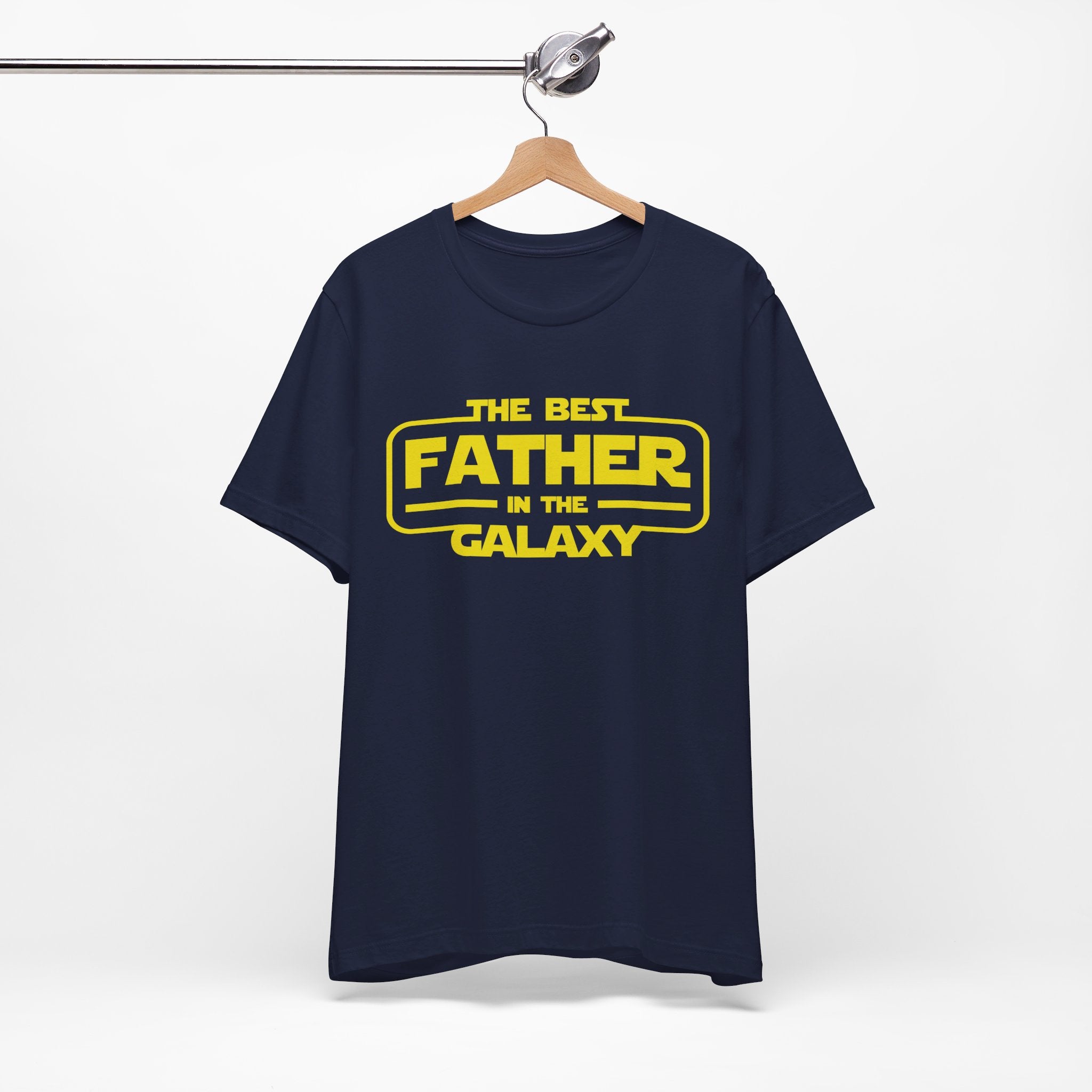 Best Father in the Galaxy T-Shirt | Classic Movie Fathers Day Gift - Deez Teez