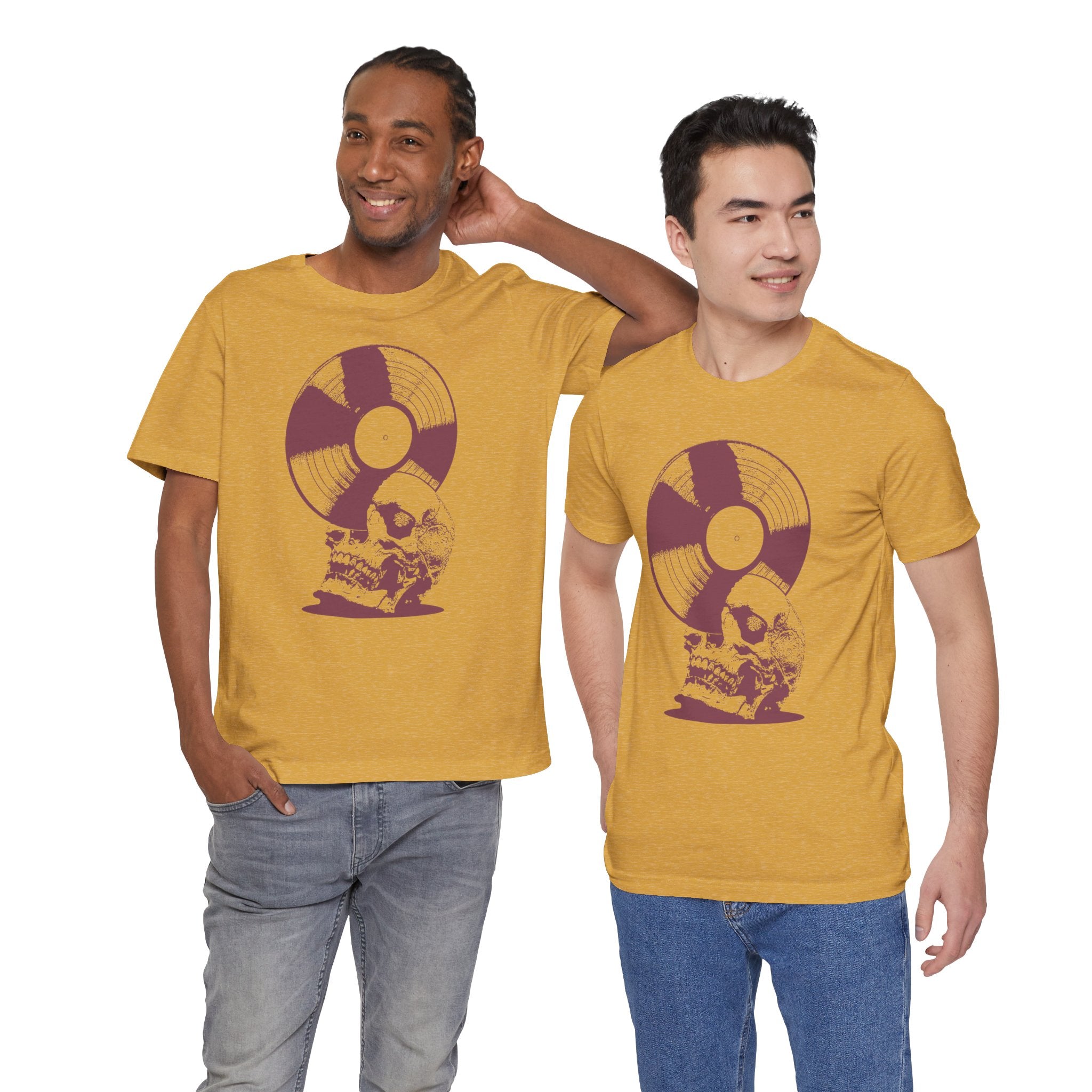 Crackin' Skulls Music Album Tee | Music Blows Your Mind Tee - Deez Teez