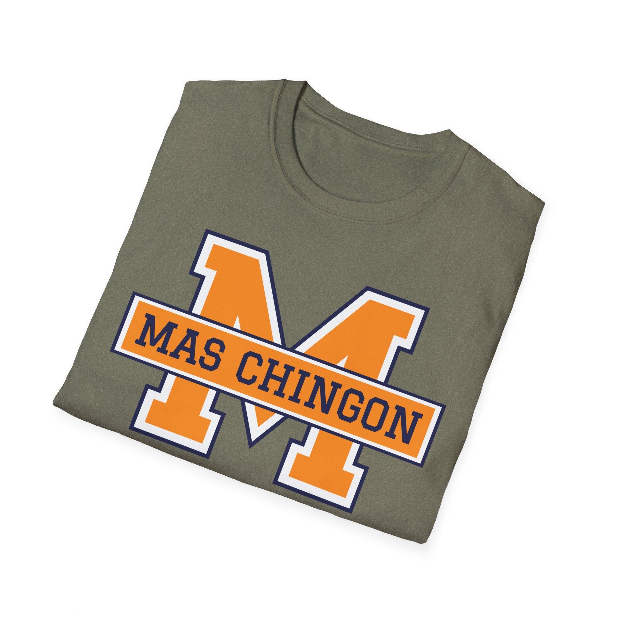 Mas Chingon Michigan T-Shirt | U of M HIspanic Parody Tee - Deez Teez