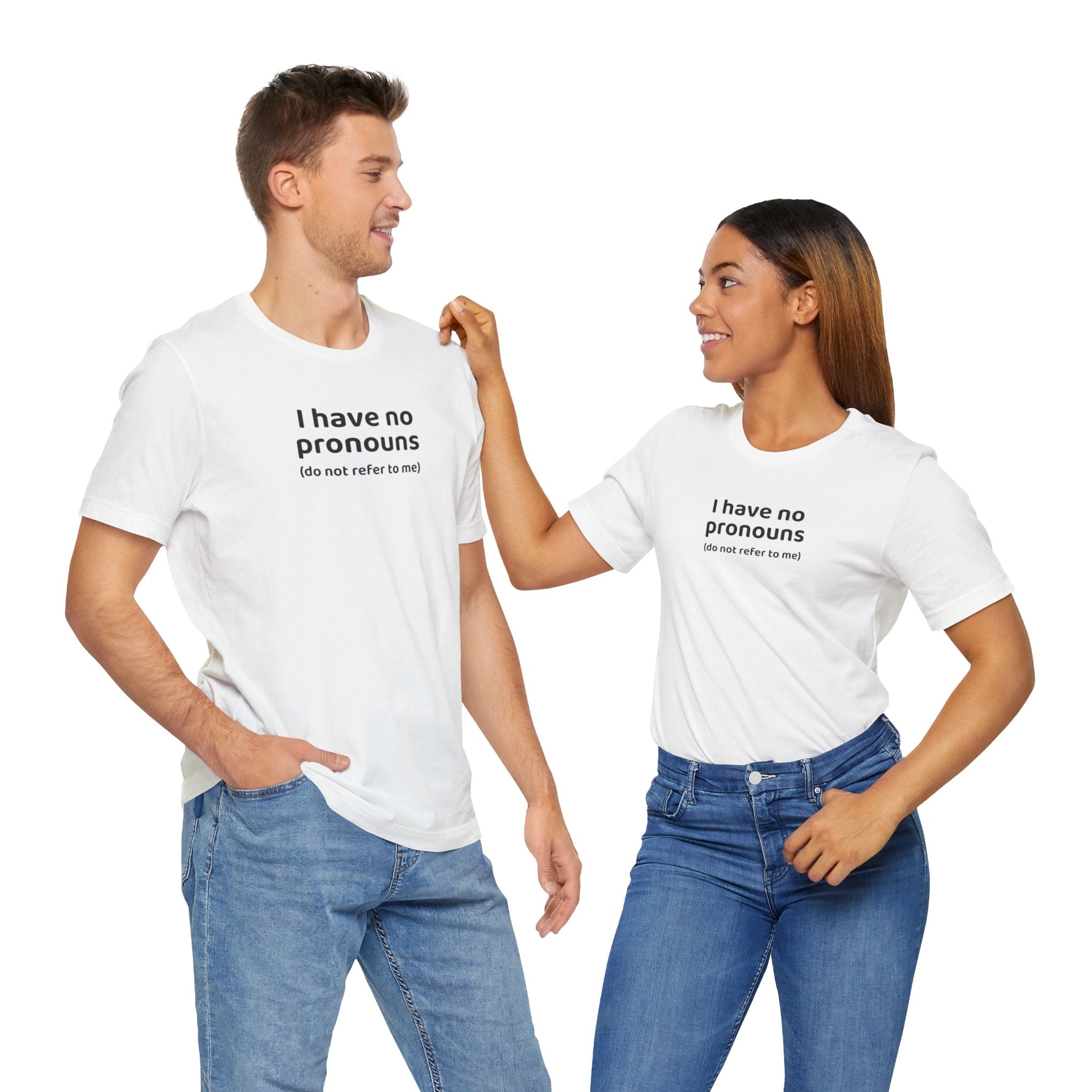 I Have No Pronouns (Do Not Refer To Me) T-Shirt | Relatable Introvert Clapback - Deez Teez
