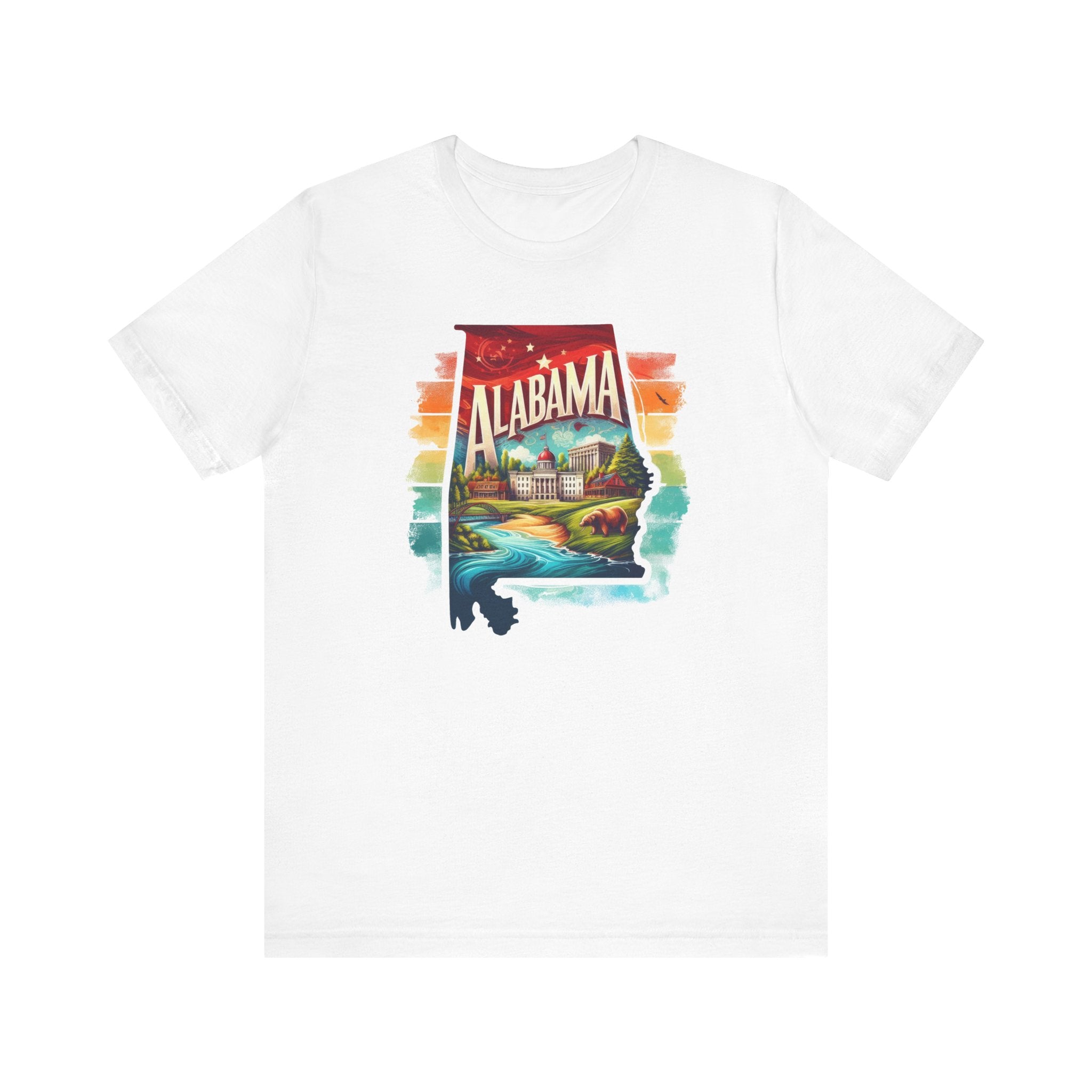 Alabama State Pride Jersey Tee - Deez Teez