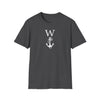 W Anchor "Wanker" T-Shirt | Nautical Humor Tee - Deez Teez