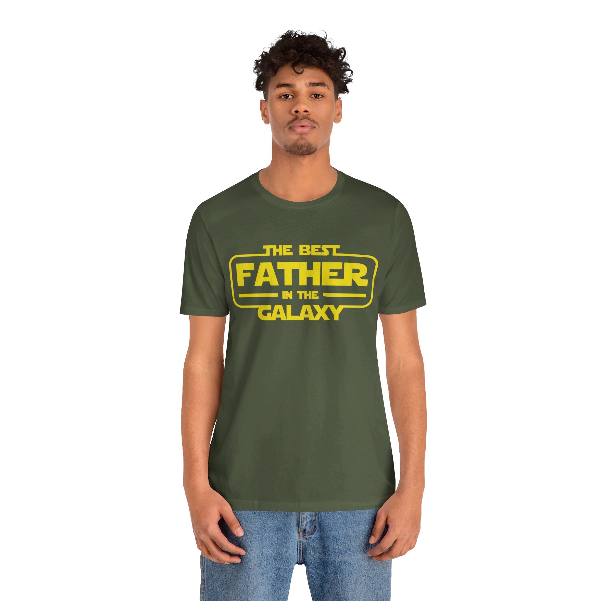 Best Father in the Galaxy T-Shirt | Classic Movie Fathers Day Gift - Deez Teez