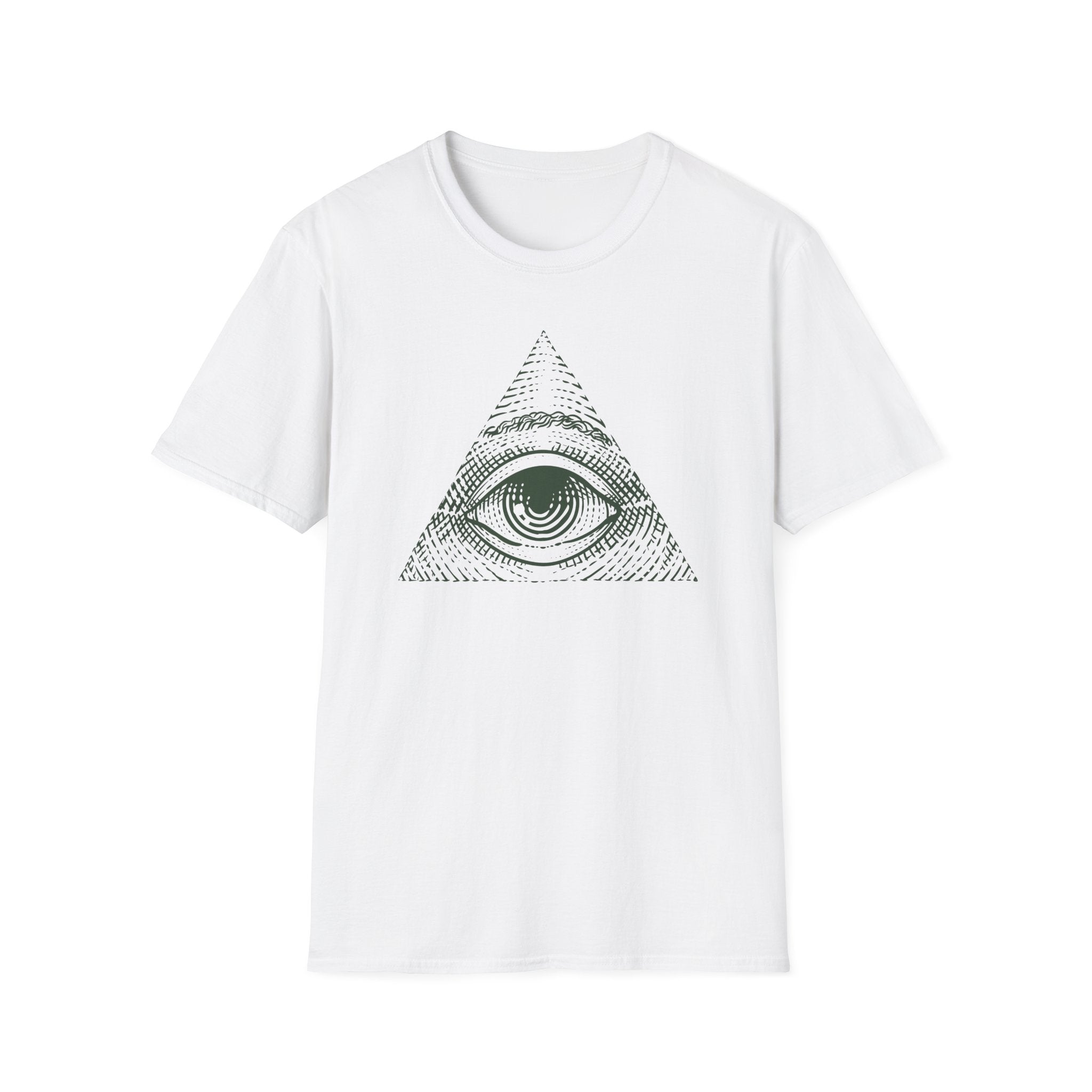 Illuminati Eye T-Shirt | Mysterious All-Seeing Eye Design - Deez Teez