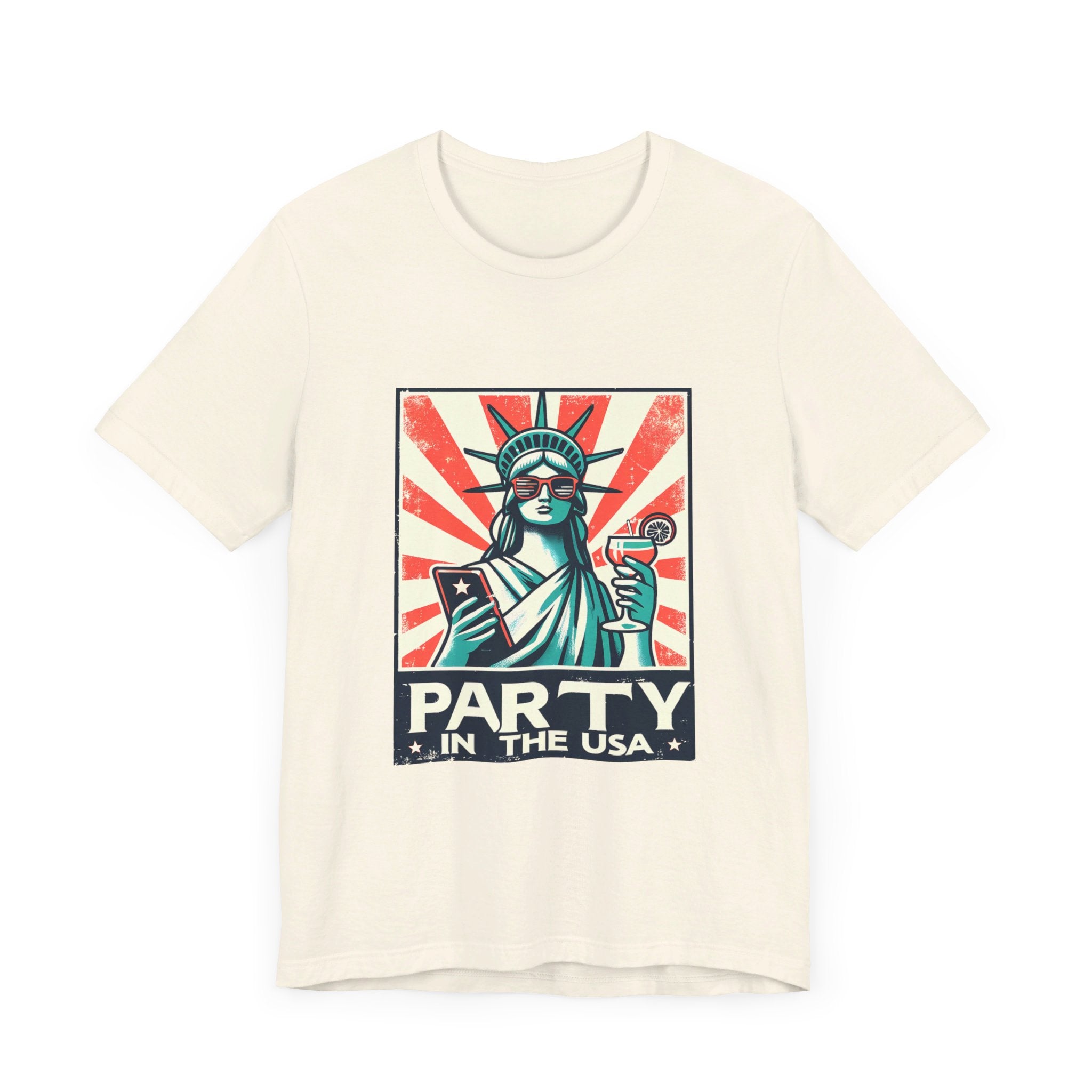 Party in the USA Patriotic T-Shirt - Deez Teez