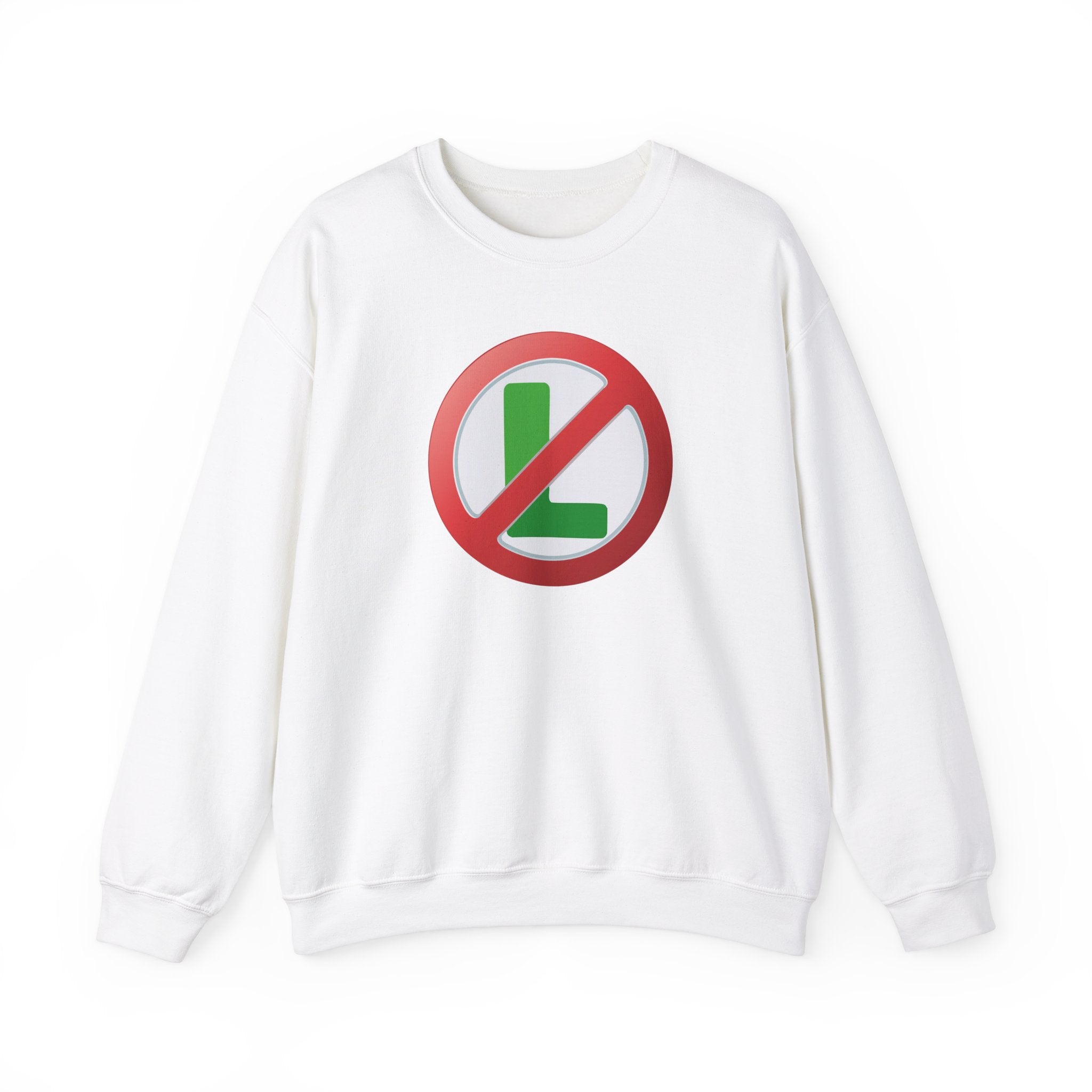 "No L" Christmas Sweatshirt | Funny Noel Pun Design - Deez Teez