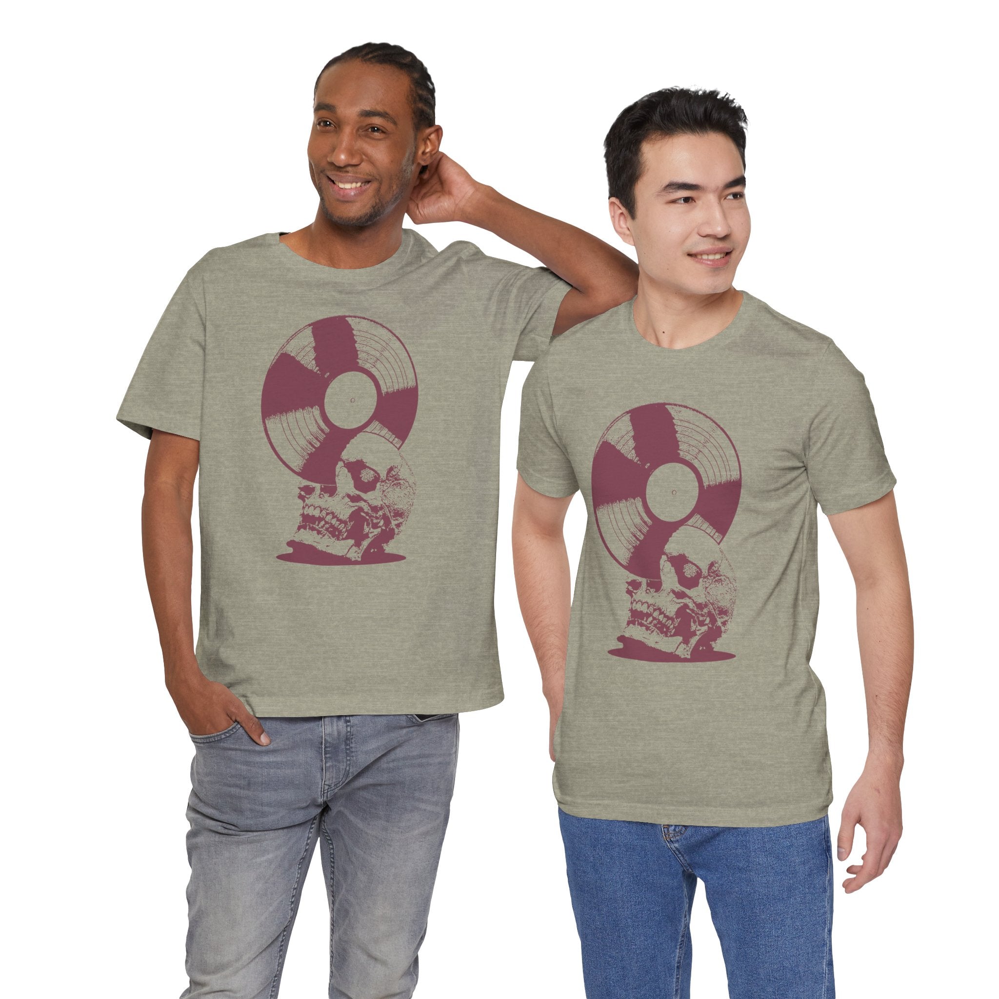 Crackin' Skulls Music Album Tee | Music Blows Your Mind Tee - Deez Teez