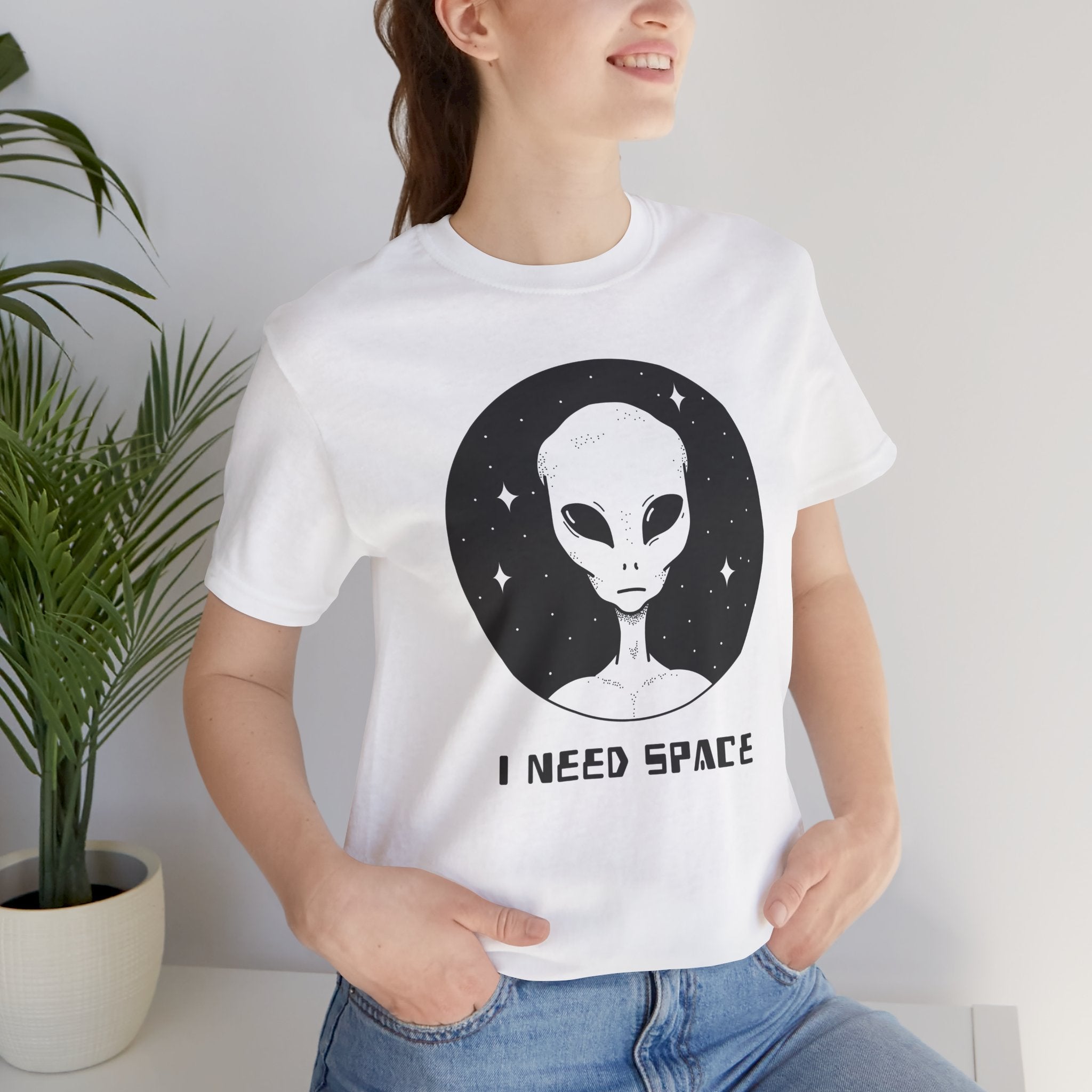 I Need Space Alien Graphic T-Shirt - Deez Teez