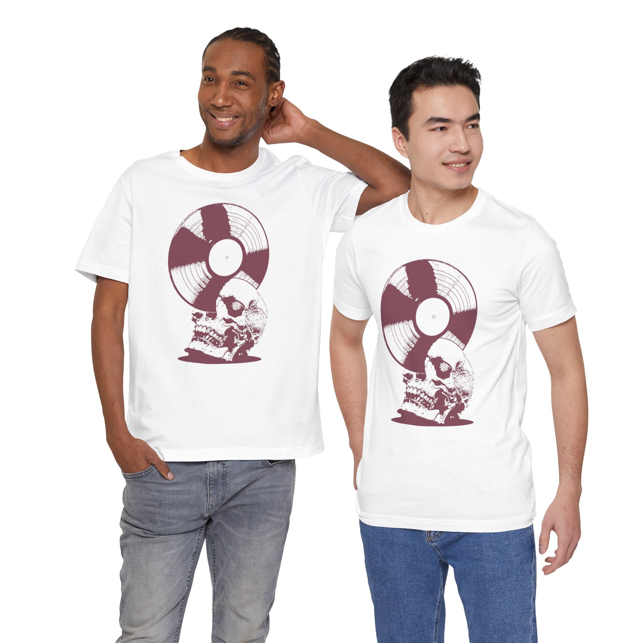 Crackin' Skulls Music Album Tee | Music Blows Your Mind Tee - Deez Teez