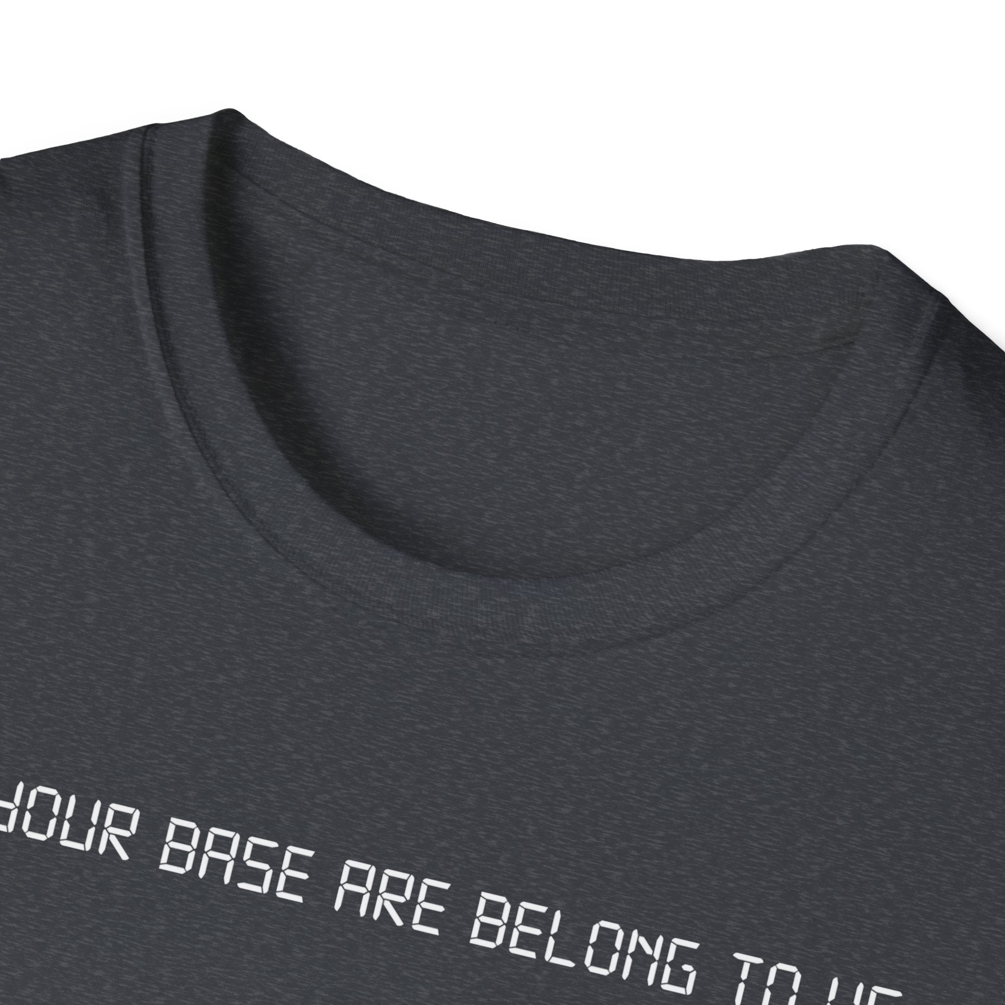 All Your Base Are Belong To Us T-Shirt | Zero Wing Retro Gamer Meme Tee - Deez Teez