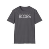 80085 'BOOBS' T-Shirt | Funny Calculator Display Text Tee - Deez Teez