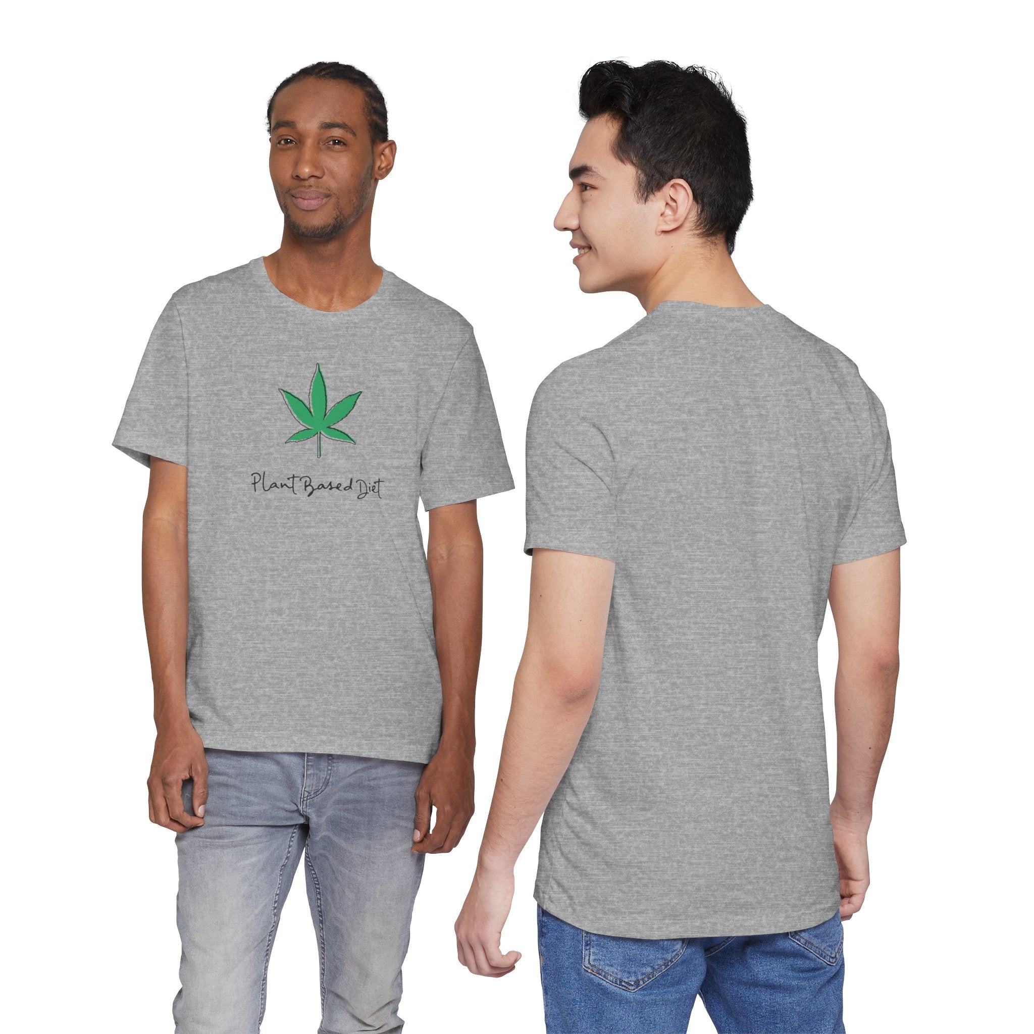Plant Based Diet Cannabis T-Shirt - Deez Teez