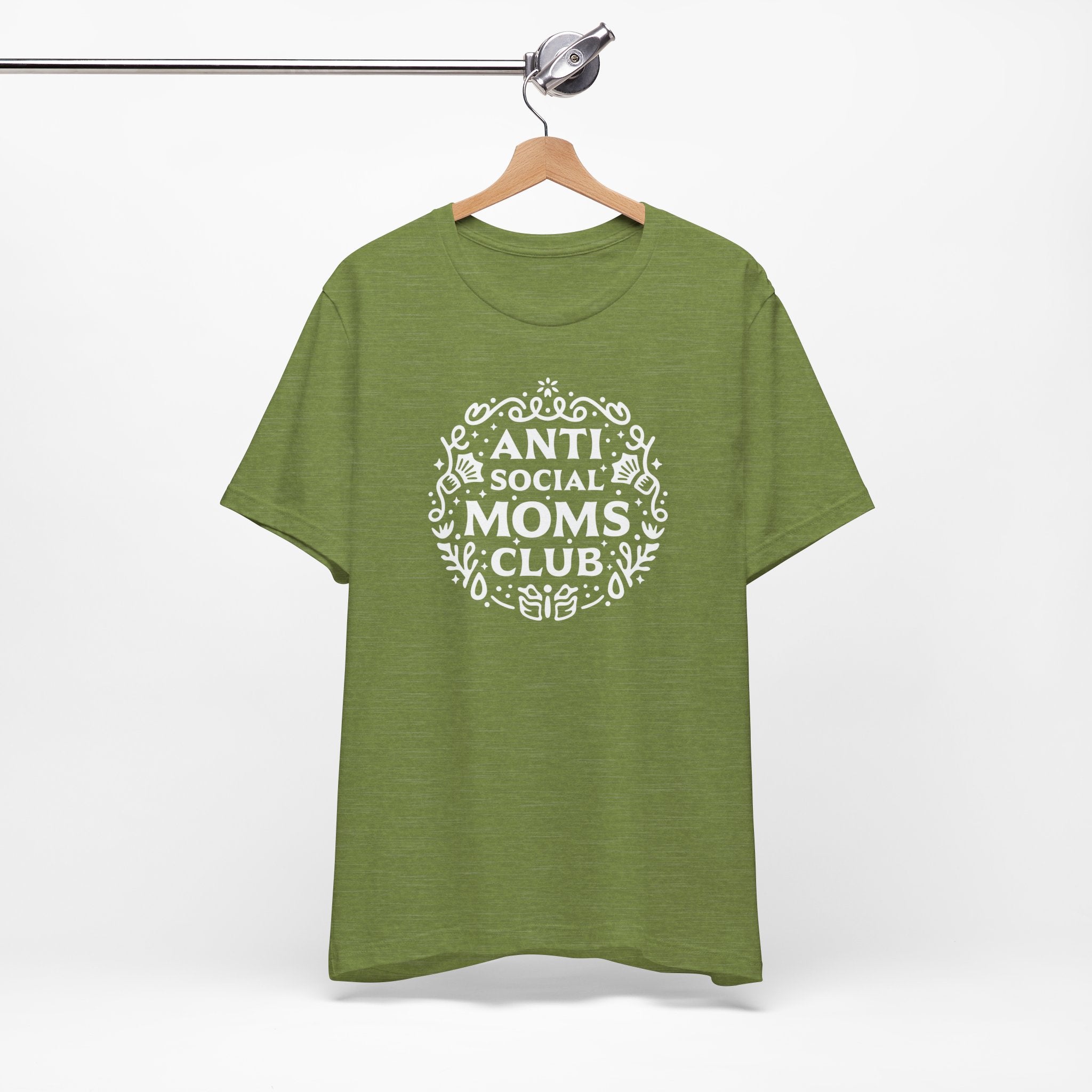 Anti-Social Moms Club T-Shirt | Funny Introvert Mom Tee - Deez Teez