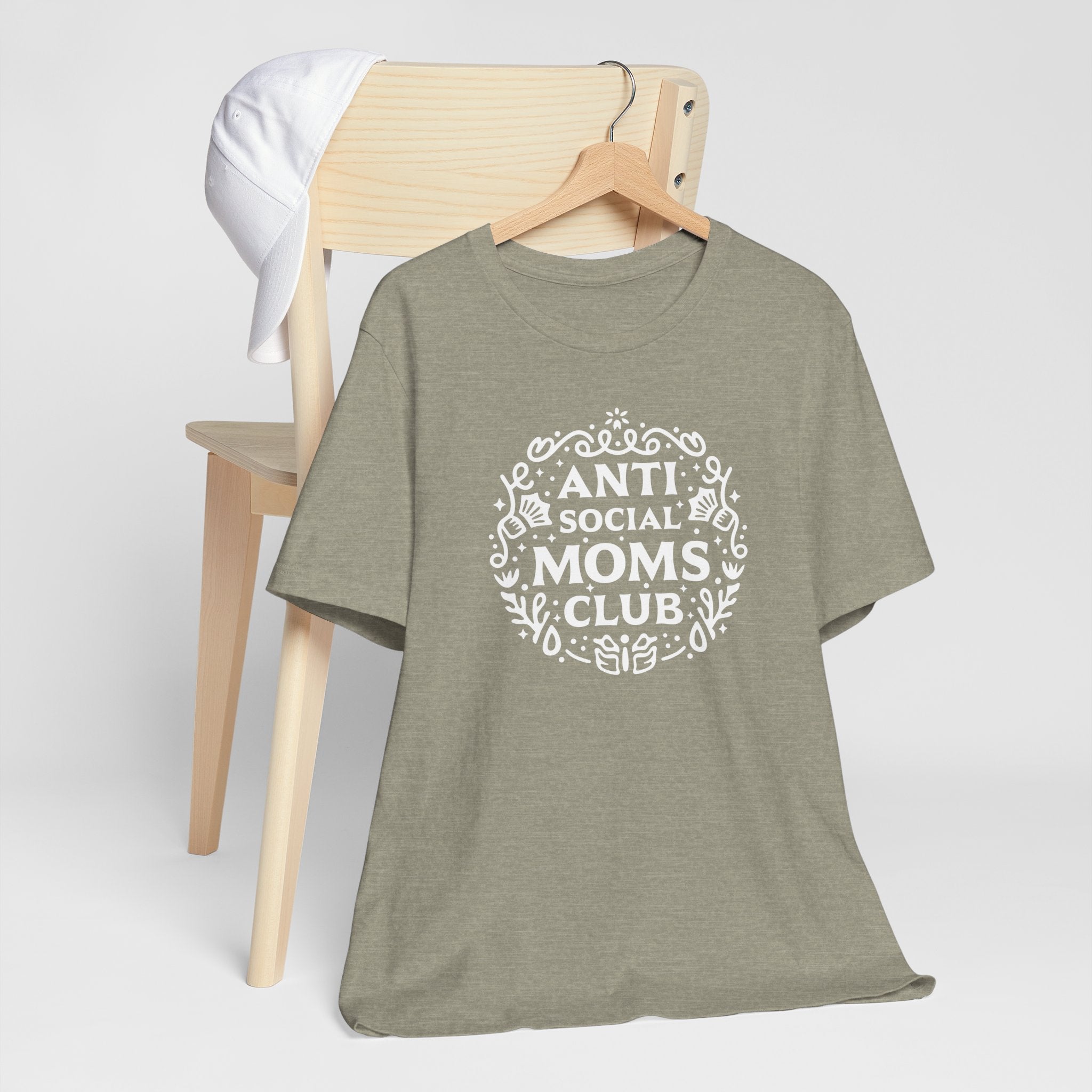 Anti-Social Moms Club T-Shirt | Funny Introvert Mom Tee - Deez Teez
