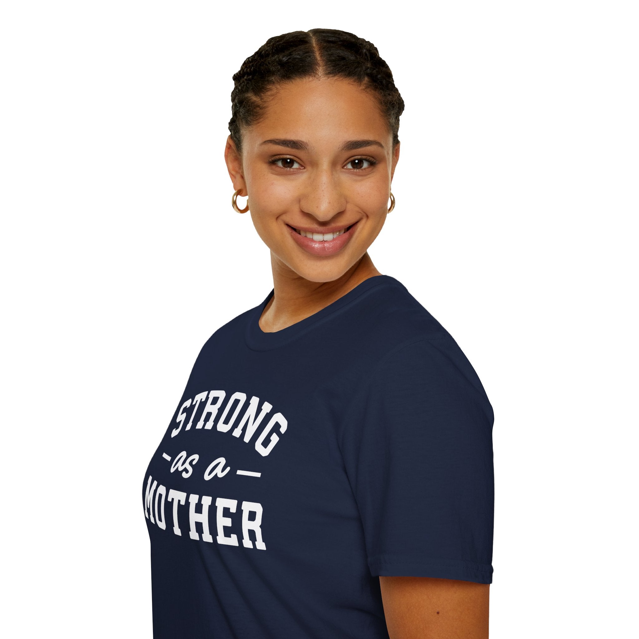 Strong as a Mother T-Shirt | Empowering Mom Life Tee - Deez Teez