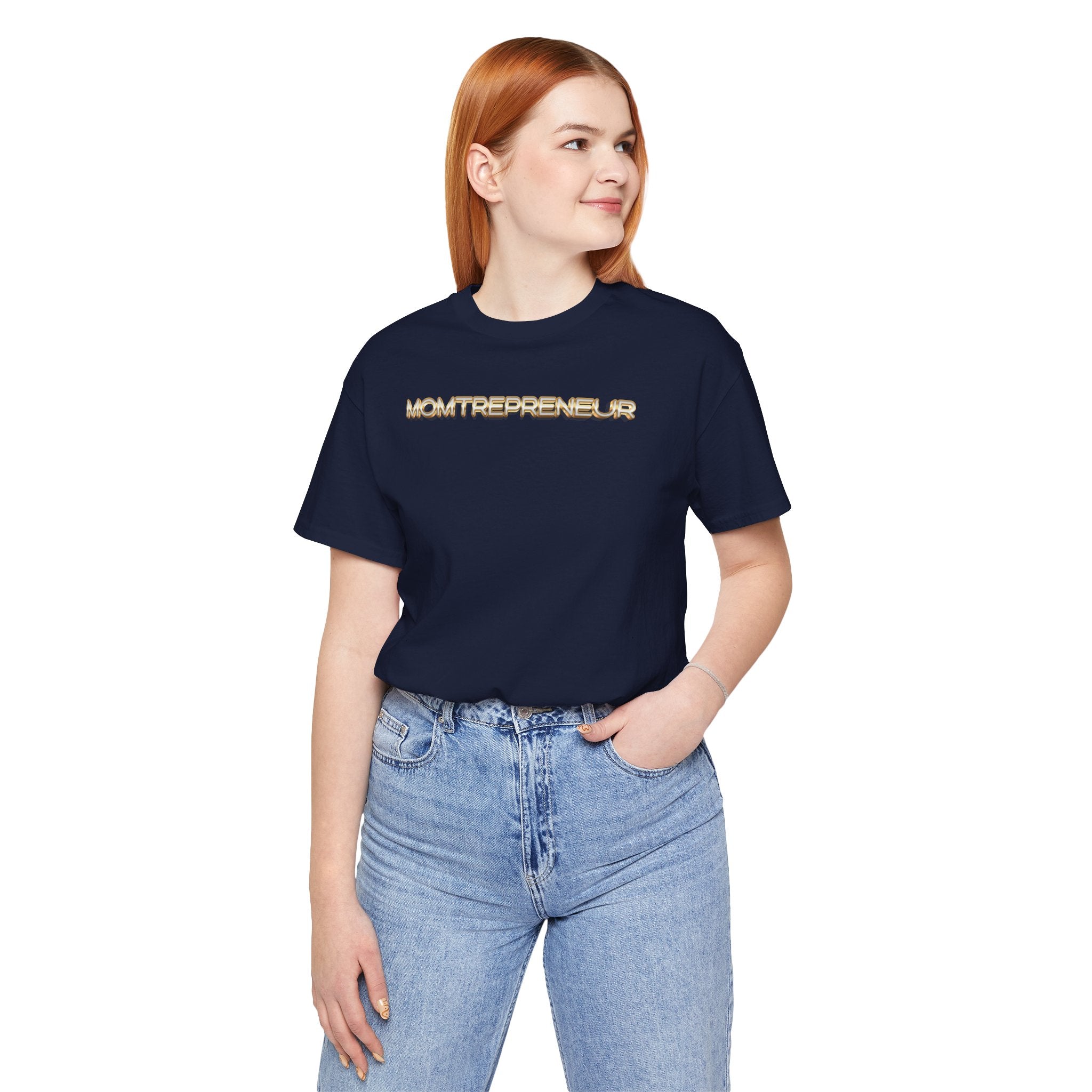 Momtrepreneur T-Shirt | Empowered Mom Business Owner Tee - Deez Teez