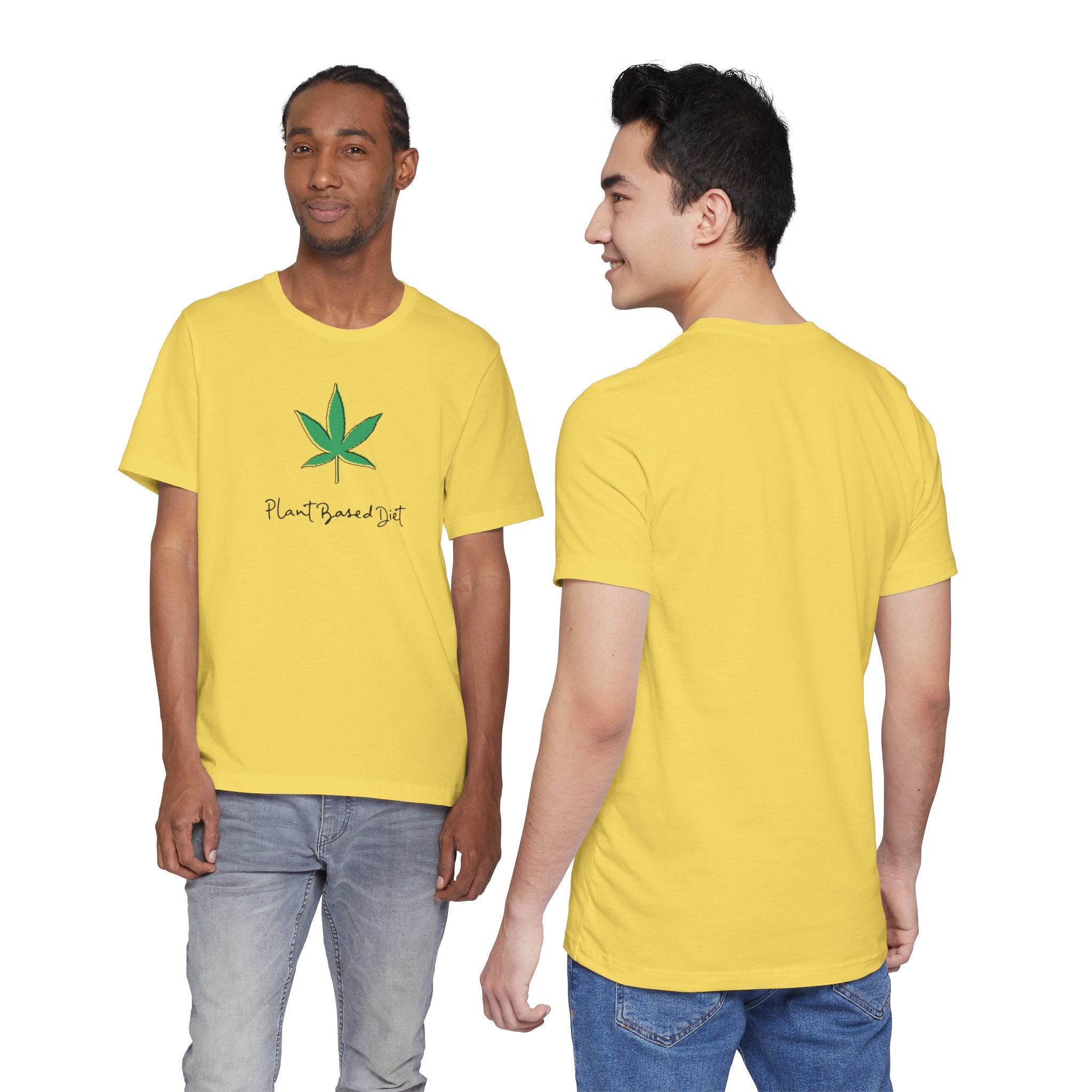 Plant Based Diet Cannabis T-Shirt - Deez Teez