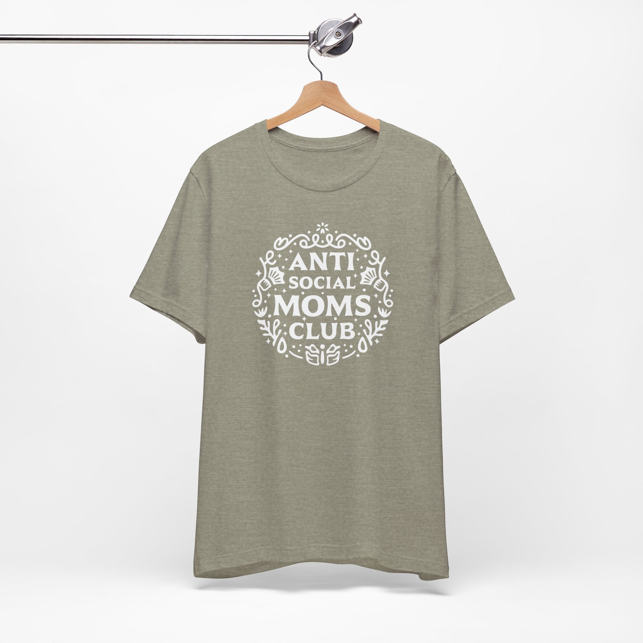 Anti-Social Moms Club T-Shirt | Funny Introvert Mom Tee - Deez Teez