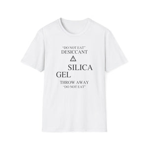 Silica Gel Packet T-Shirt | Hilarious "Do Not Eat" Packaging Tee - Deez Teez