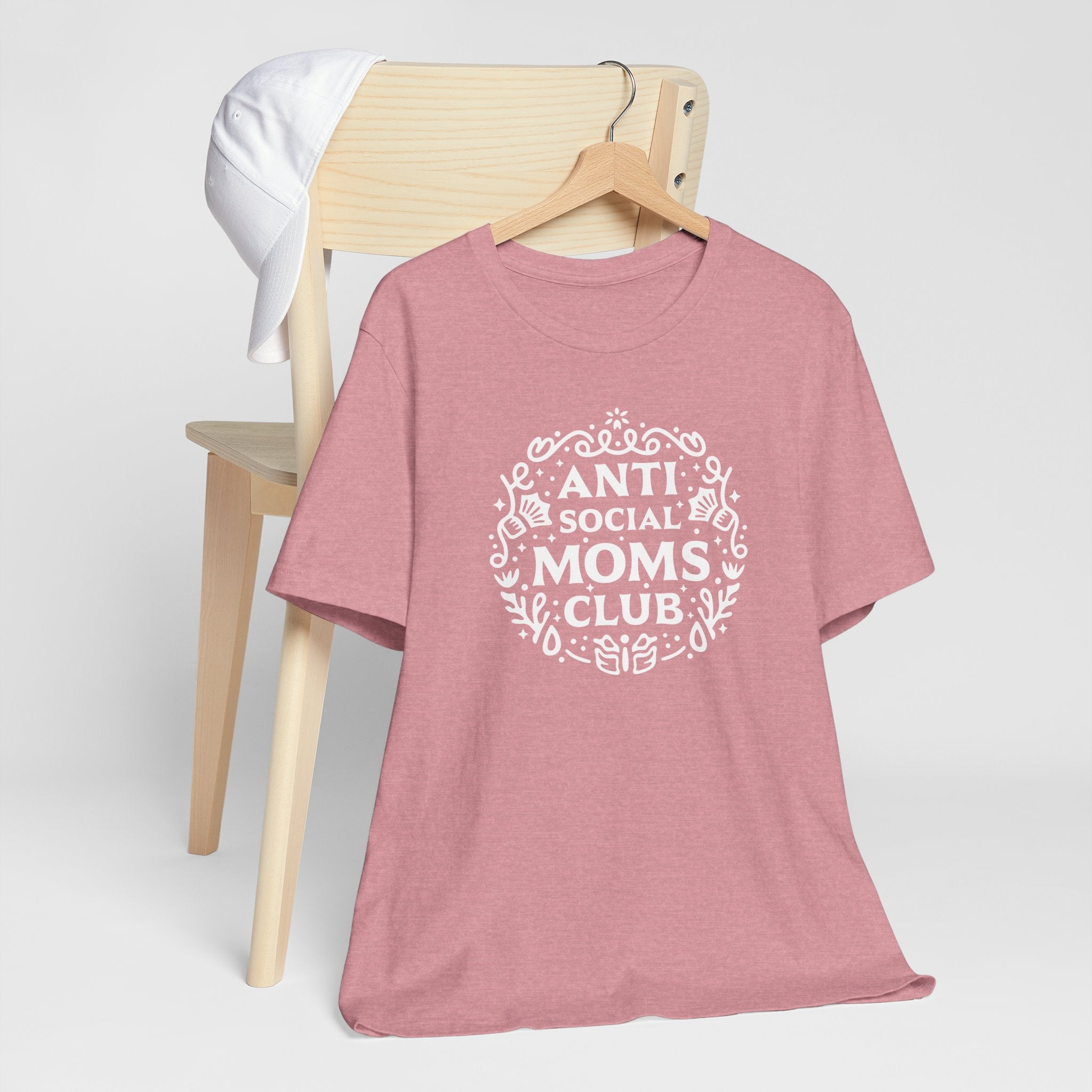 Anti-Social Moms Club T-Shirt | Funny Introvert Mom Tee - Deez Teez